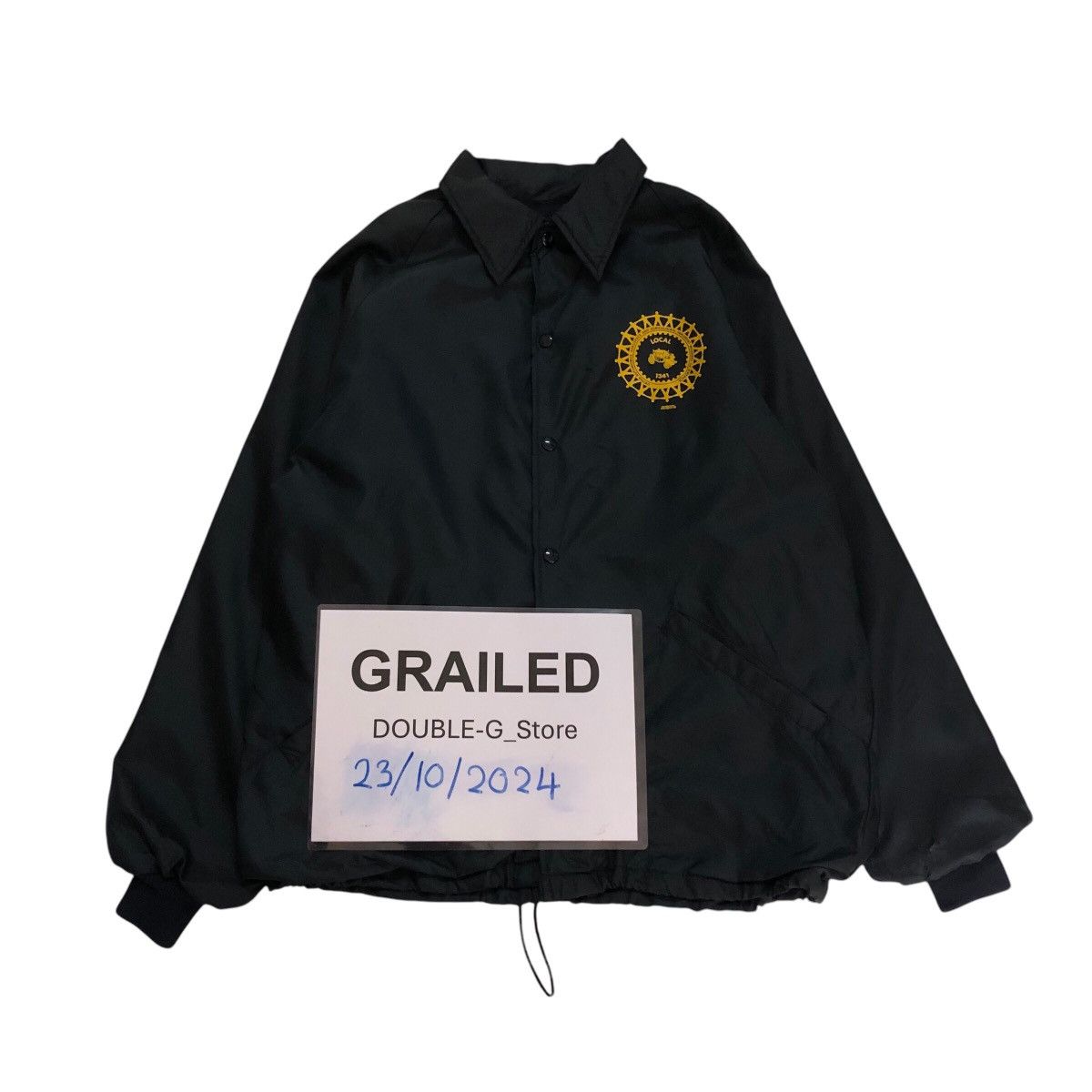 Japanese Brand 📌Vintage Light Jacket Button Tecumseh Michigan Big Logo Size US M / EU 48-50 / 2 - 2 Thumbnail