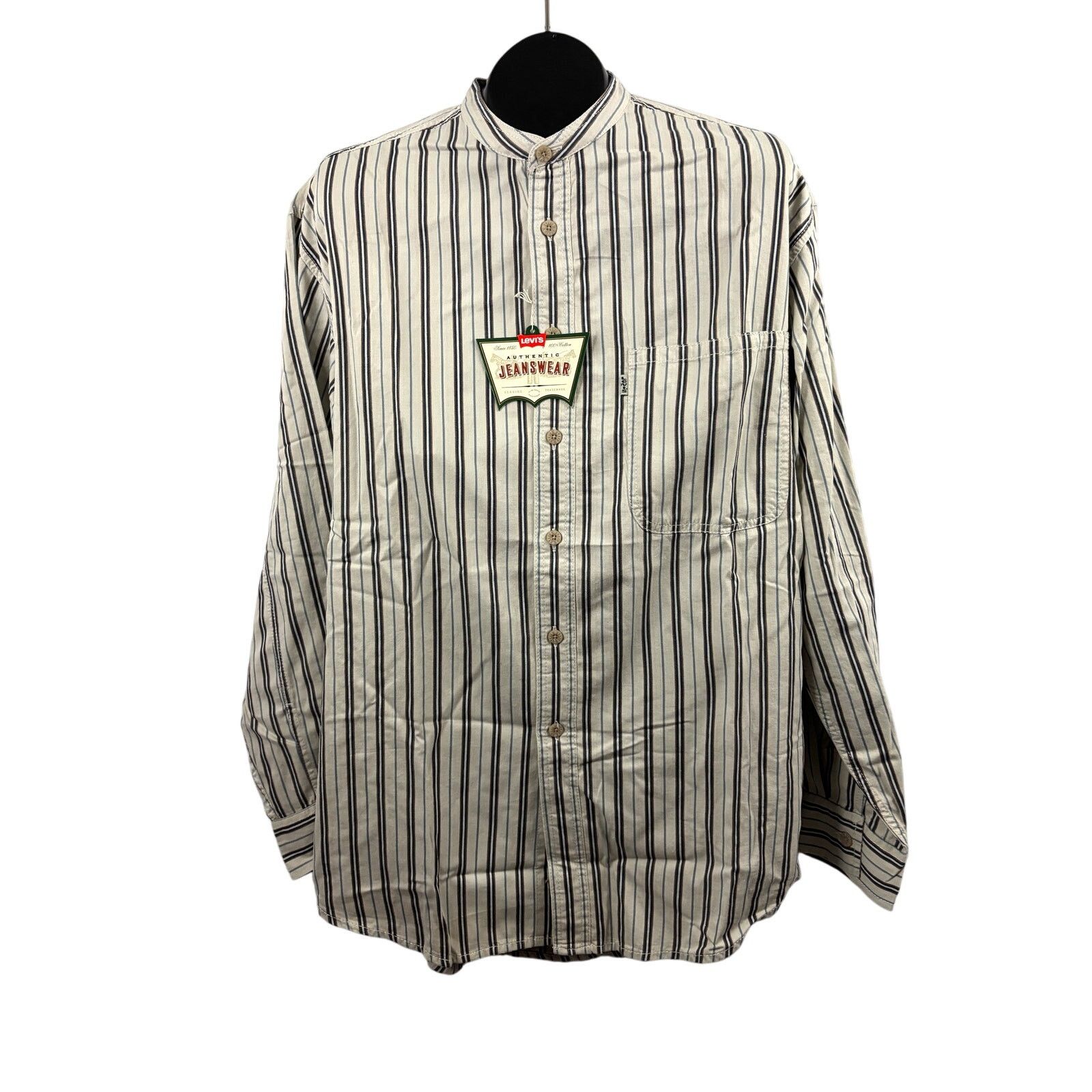 Levi's Vintage Levi’s Striped Button Shirt Men’s Medium 90s Size US M / EU 48-50 / 2 - 1 Thumbnail