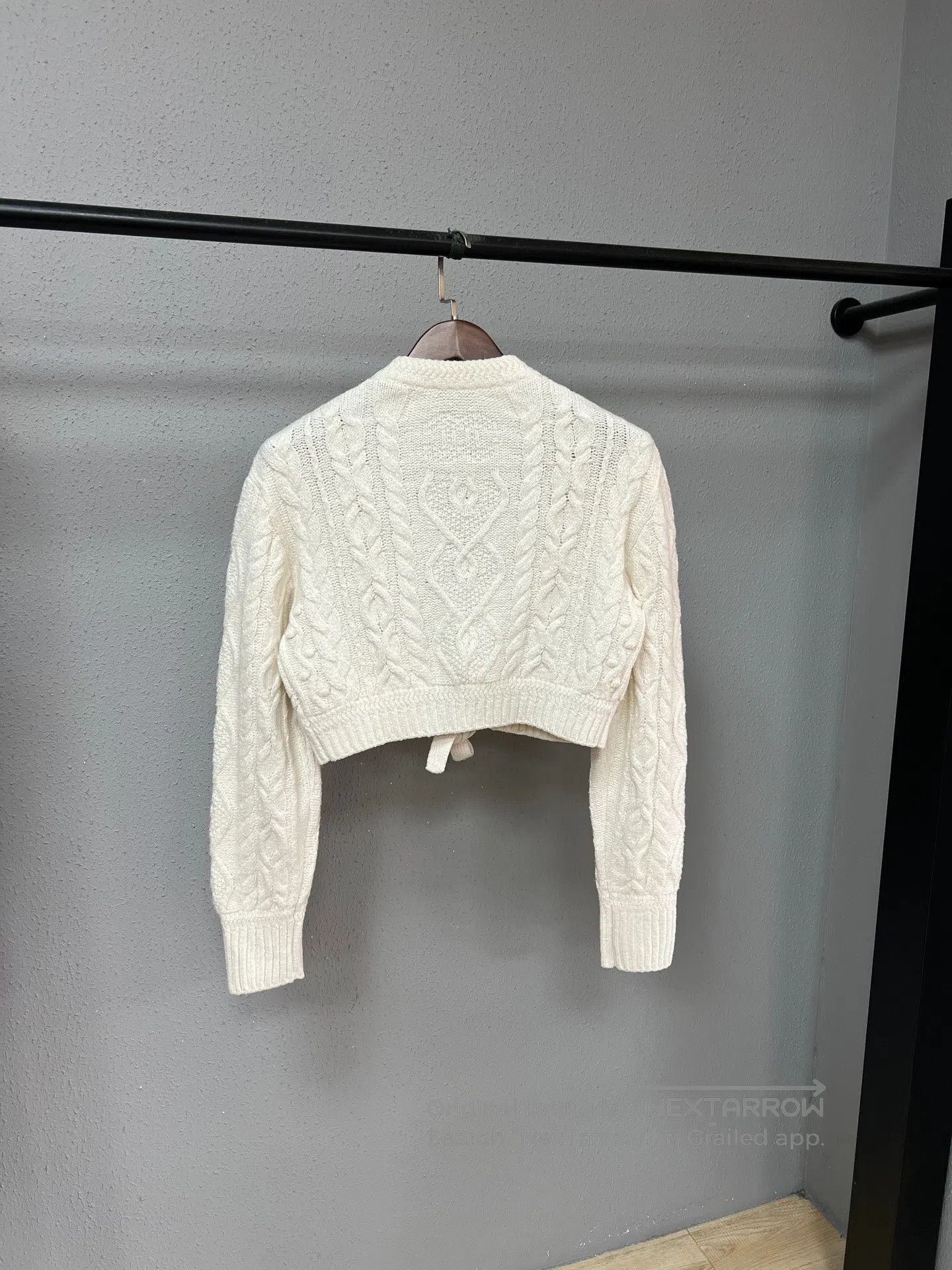 Chanel Chanel Off-White Bow Cardigan| Size XS / US 0-2 / IT 36-38 - 2 Thumbnail