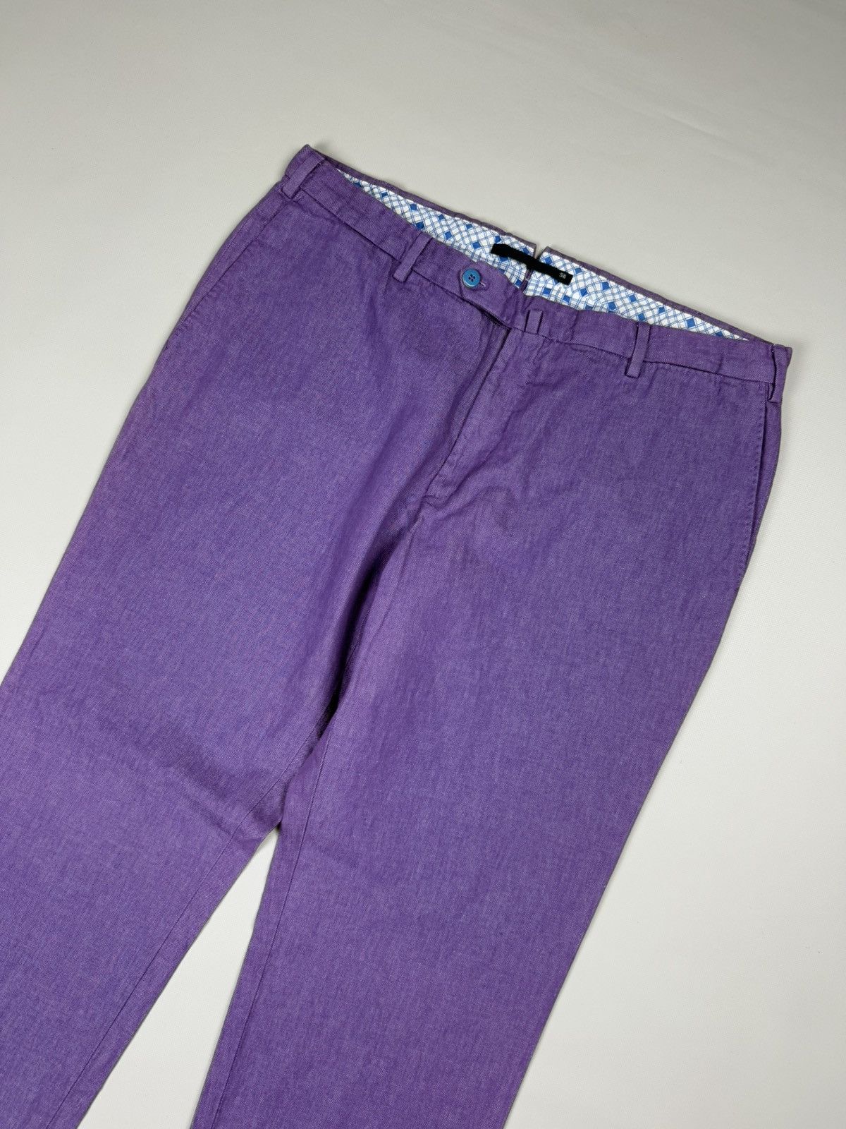 Incotex Incotex Men’s Cotton / Linen Dress Pants Trousers Size 56 Size US 38 / EU 54 - 2 Thumbnail