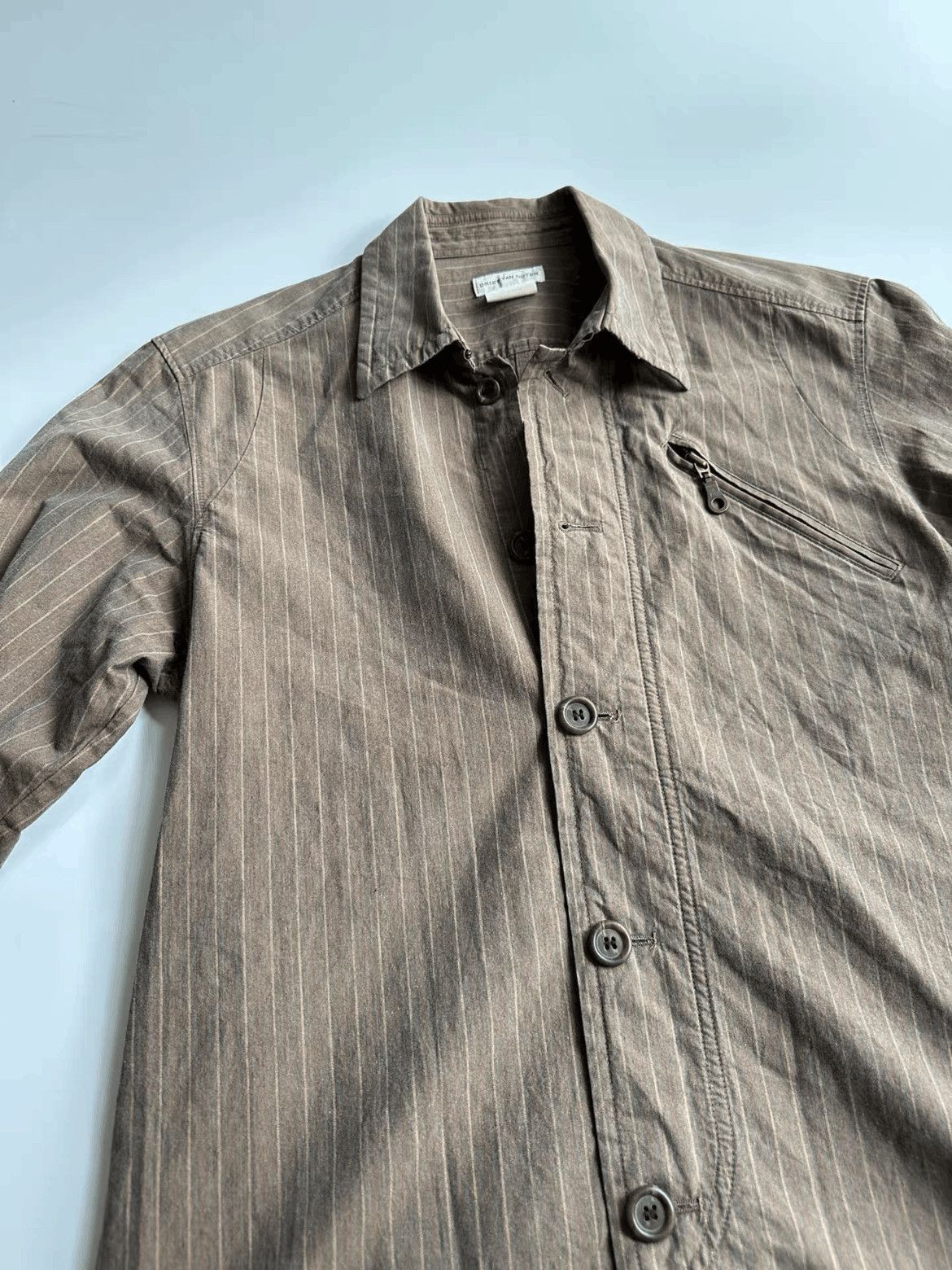 Dries Van Noten Sz 48 Dries Van Noten Zipper Shirt Jacket-2508 Size US M / EU 48-50 / 2 - 3 Thumbnail