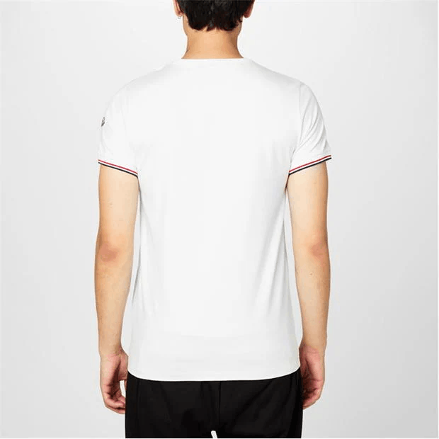 Moncler Tricolour Logo T-Shirt Size US M / EU 48-50 / 2 - 3 Thumbnail