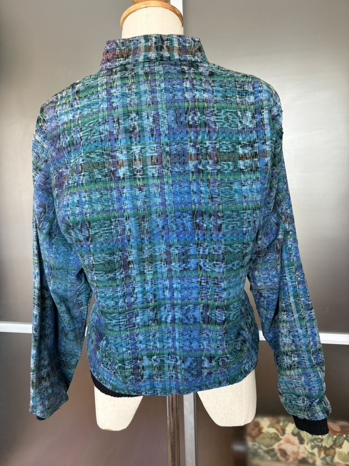 Vintage Vintage Guatemala Embroidered Bomber Jacket Size M / US 6-8 / IT 42-44 - 9 Thumbnail
