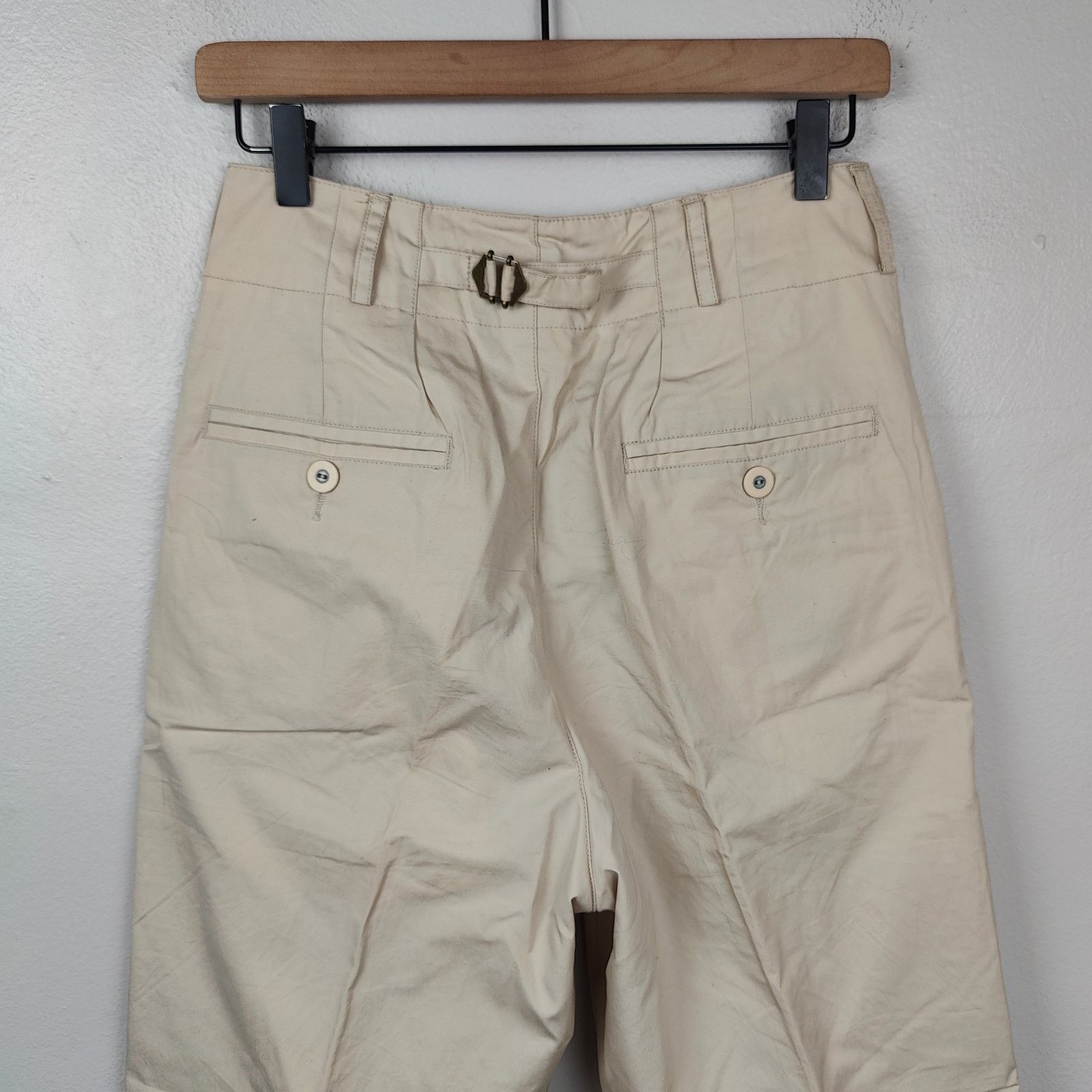 Other Hiromichi Ito Japanese Barrel Pants Mens Medium Khaki Size US 32 / EU 48 - 7 Thumbnail