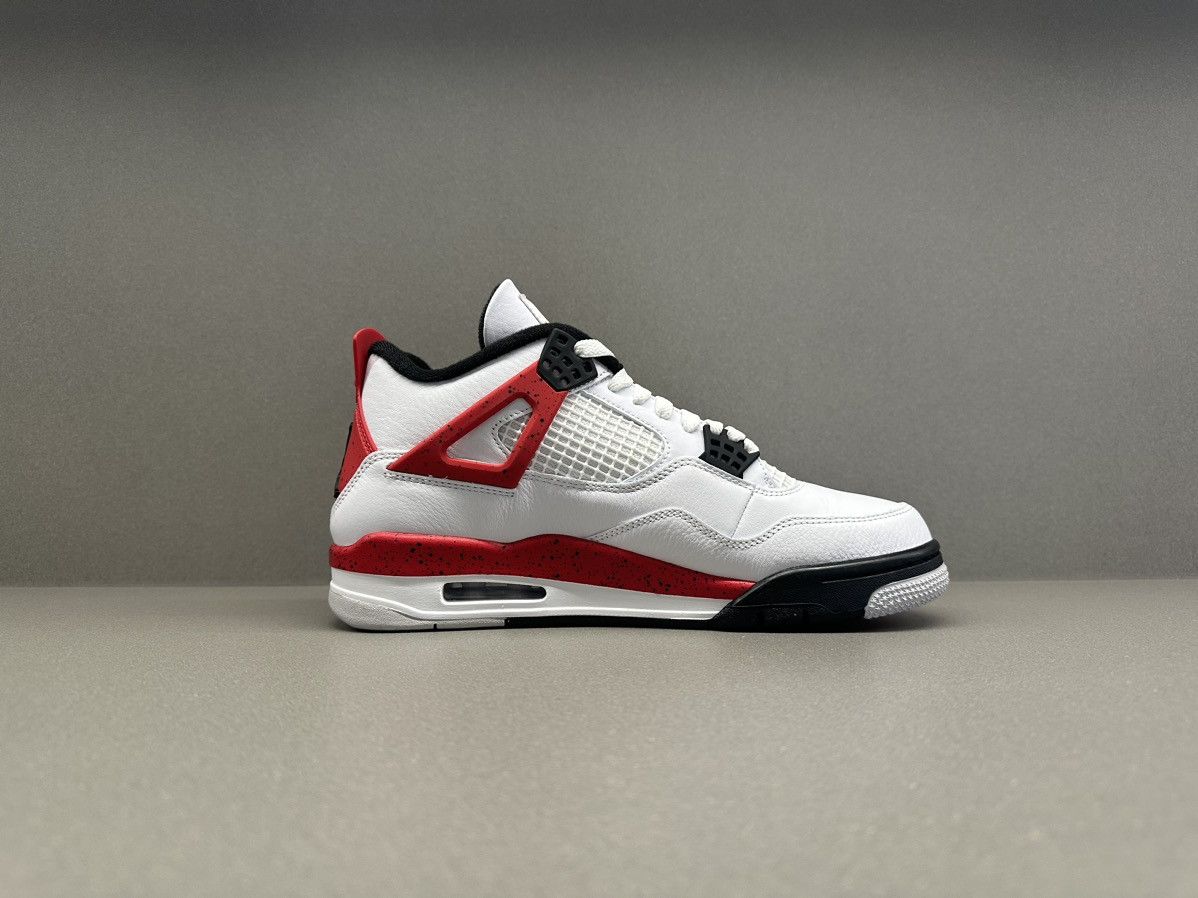Jordan Brand Jordan 4 Retro Red Cement Size US 9 / EU 42 - 6 Thumbnail