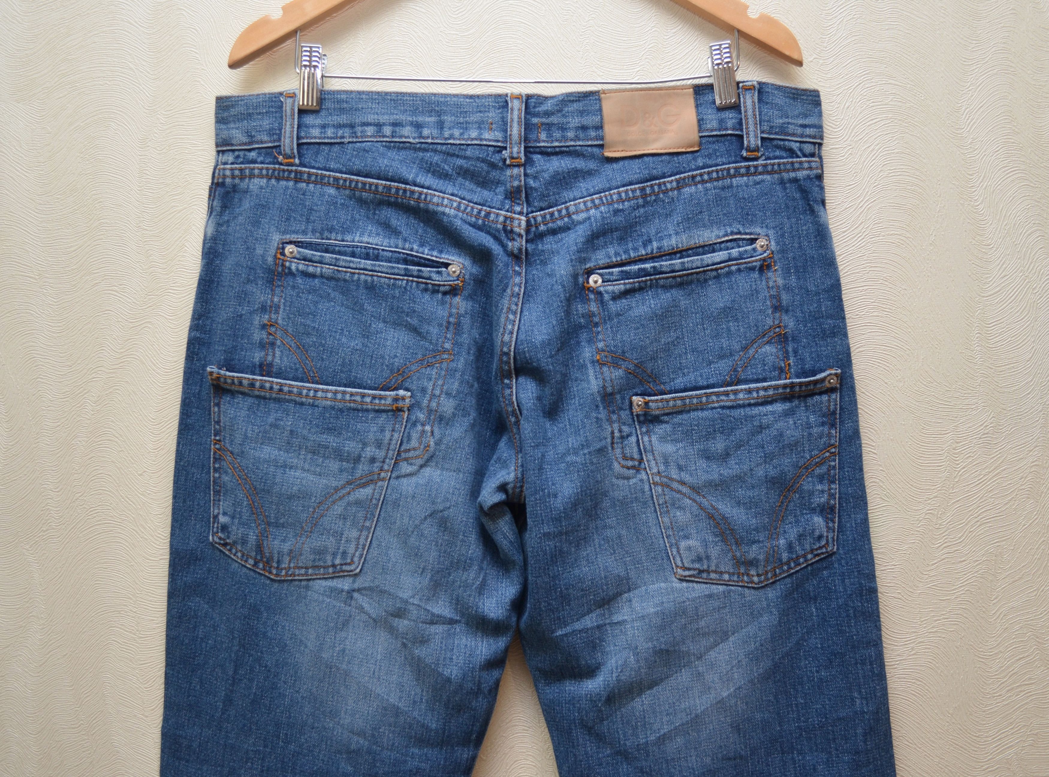 Dolce & Gabbana × Vintage Vintage Dolce & Gabbana Double Pockets Jeans RARE y2k Size US 34 / EU 50 - 2 Thumbnail