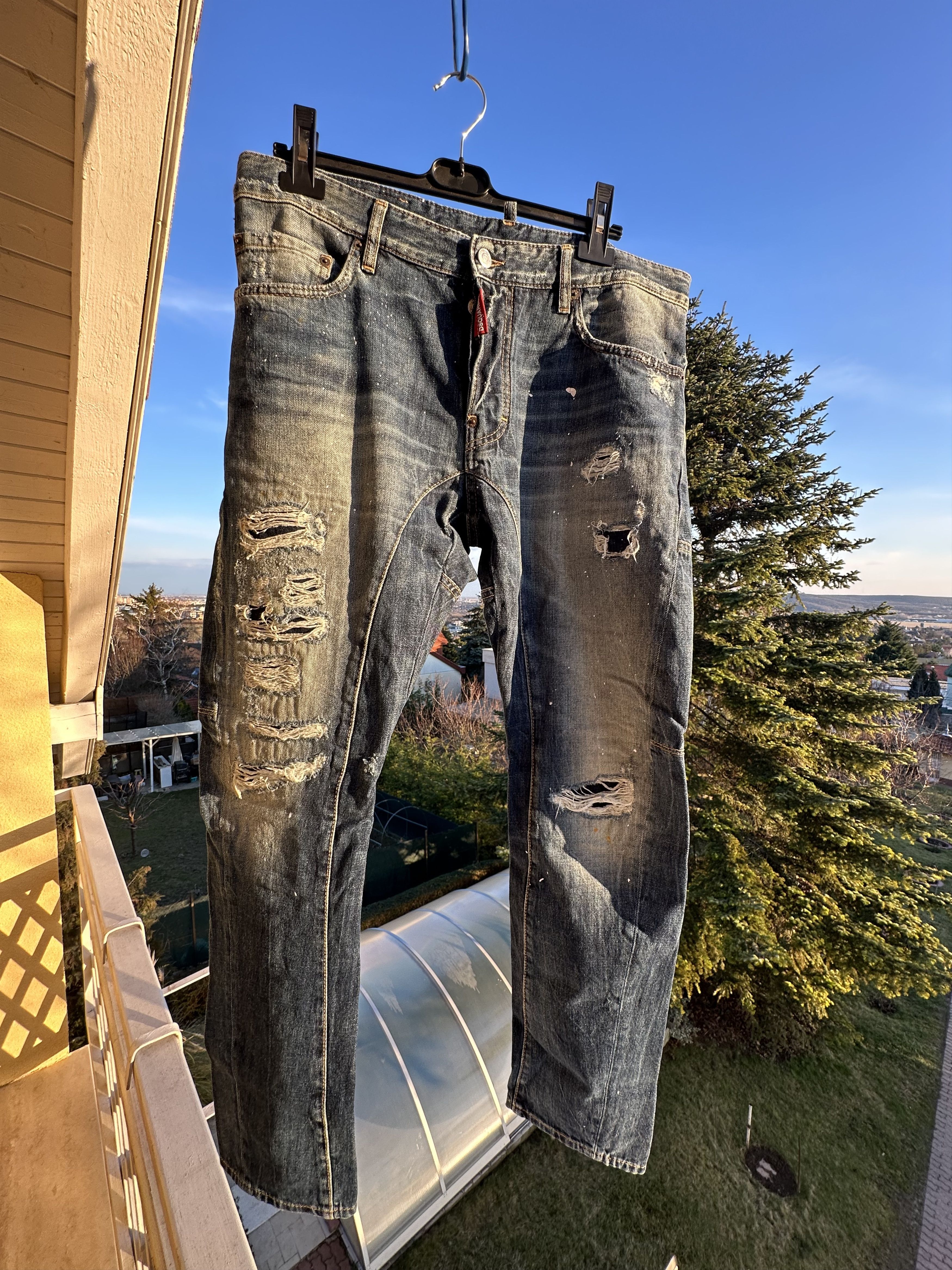 Dsquared2 DSQUARED2 Tidy Biker Jean Size US 36 / EU 52 - 1 Thumbnail