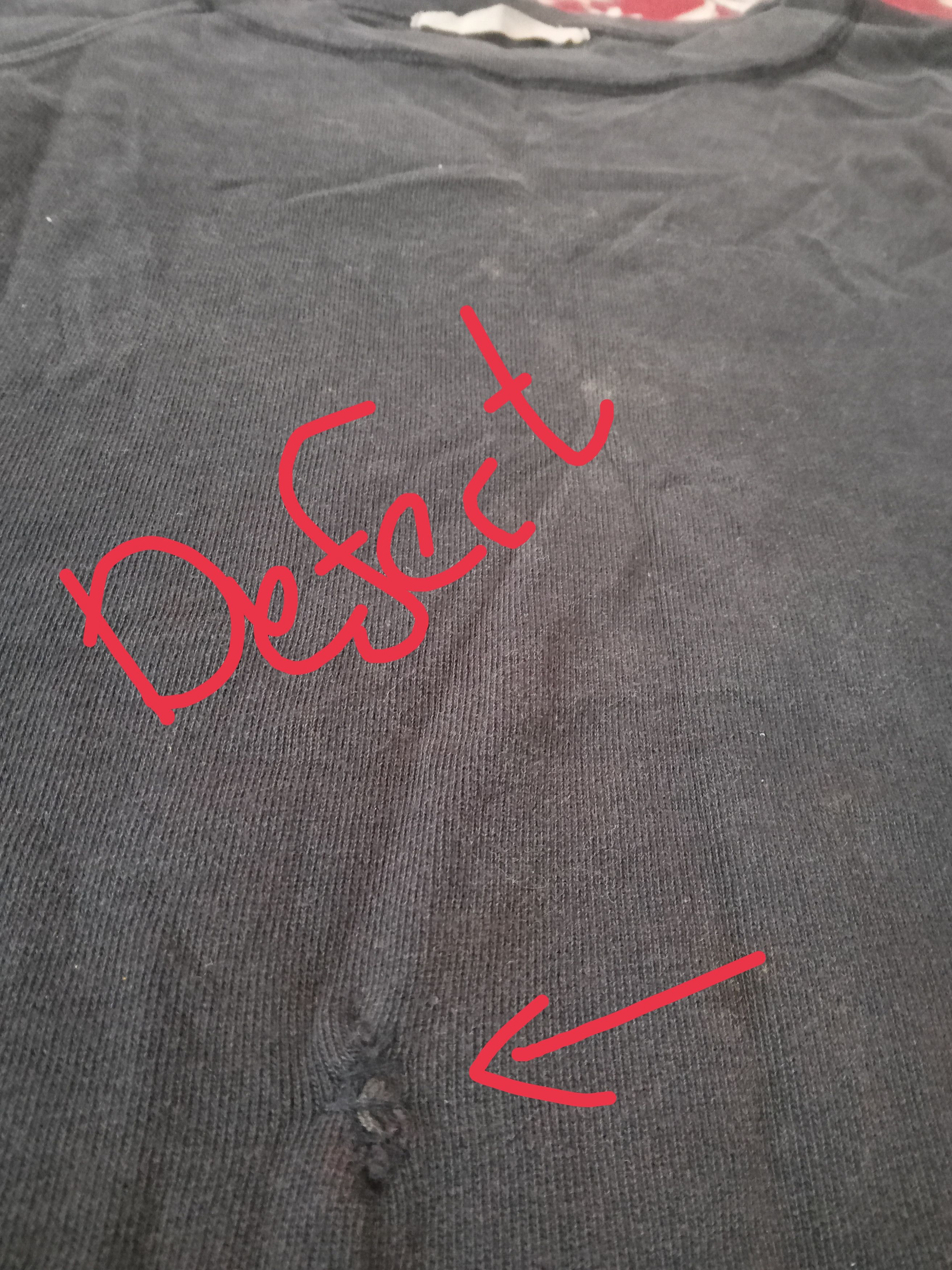 Yohji Yamamoto Yohji Yamamoto Vintage Distressed Sweatshirt Size US M / EU 48-50 / 2 - 7 Thumbnail