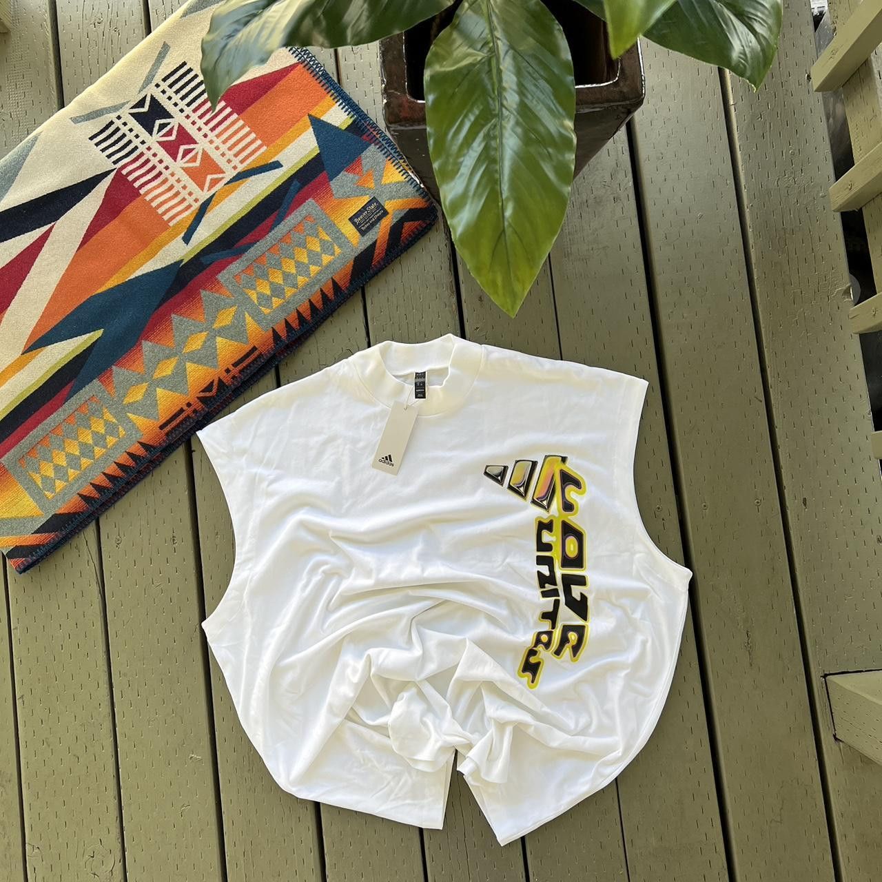 Adidas adidas Mens Pride Graphic Crop Tank Top Size US L / EU 52-54 / 3 - 1 Thumbnail