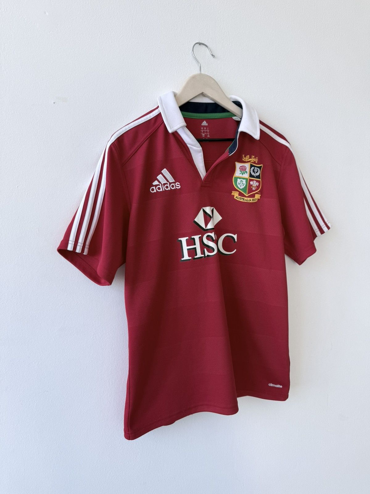 Adidas Adidas British Irish Lions 2012/2013 Home Rugby Jersey Size US L / EU 52-54 / 3 - 3 Thumbnail