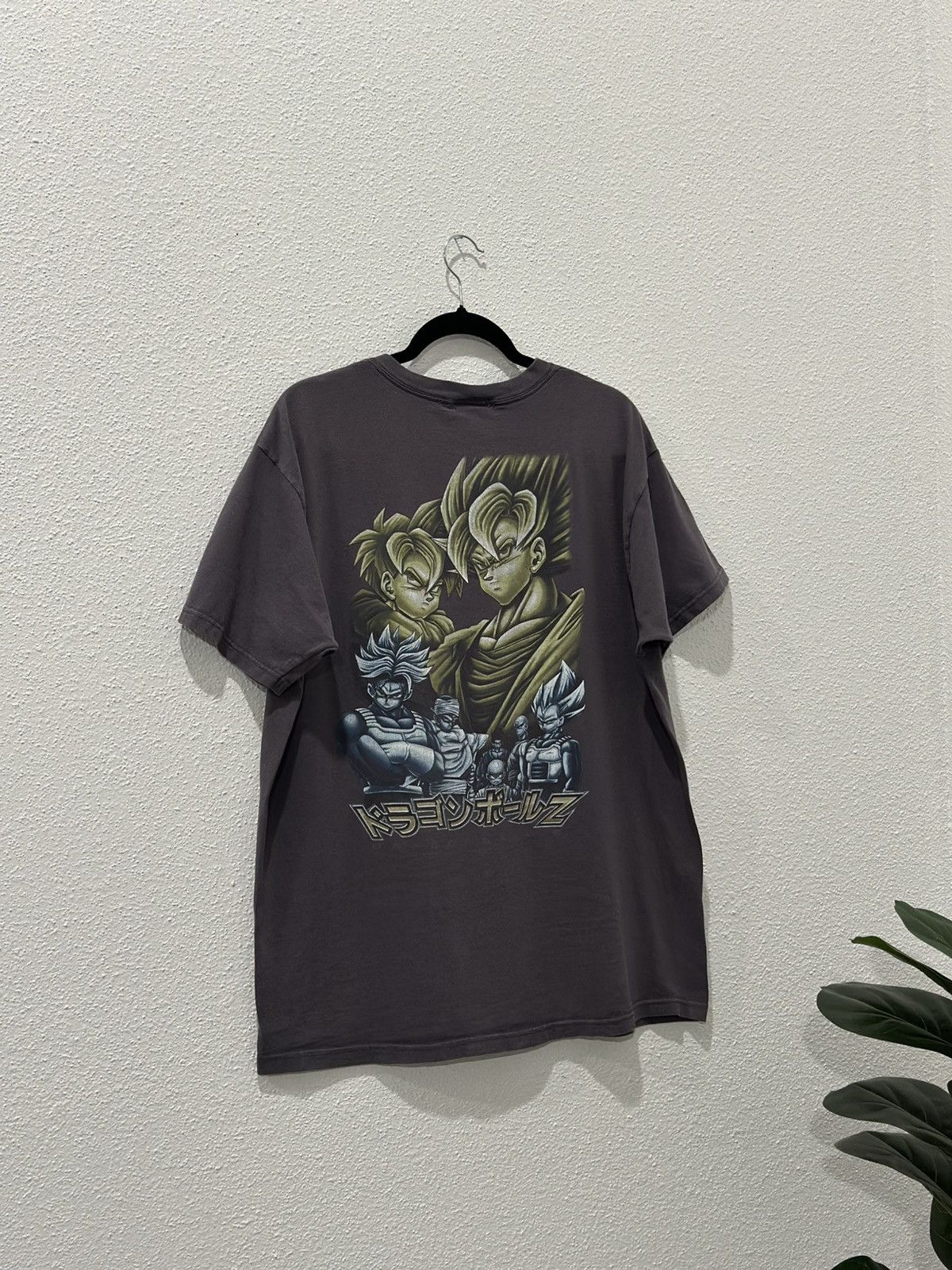 Anime Vintage 1998 Dragon Ball Z Anime DBZ Super Saiyan Graphic T Size US XL / EU 56 / 4 - 2 Thumbnail