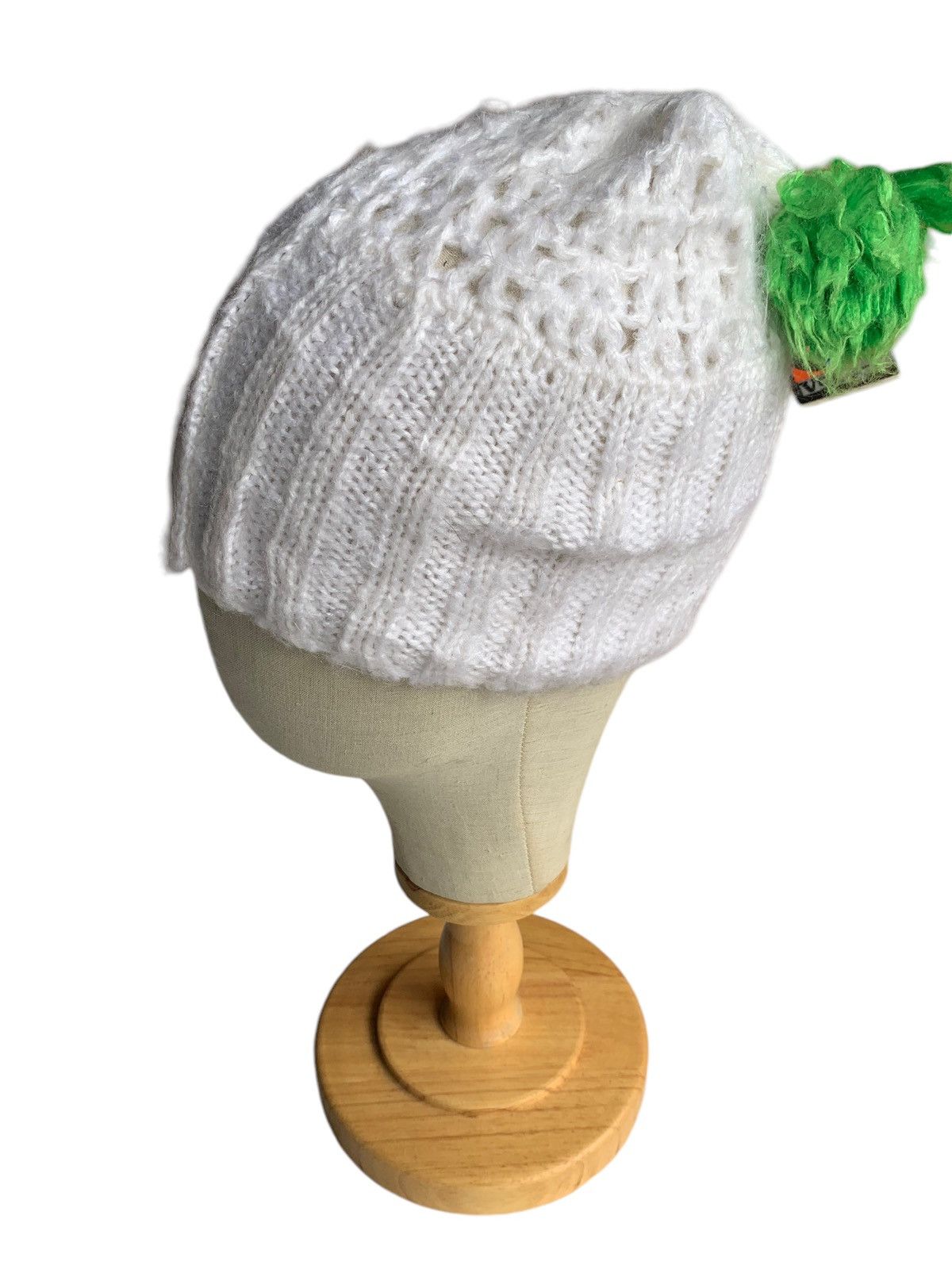 Handmade × Volcom Volcom Handmade Knit crochet Rare Hairy distressed beanie Size ONE SIZE - 7 Thumbnail