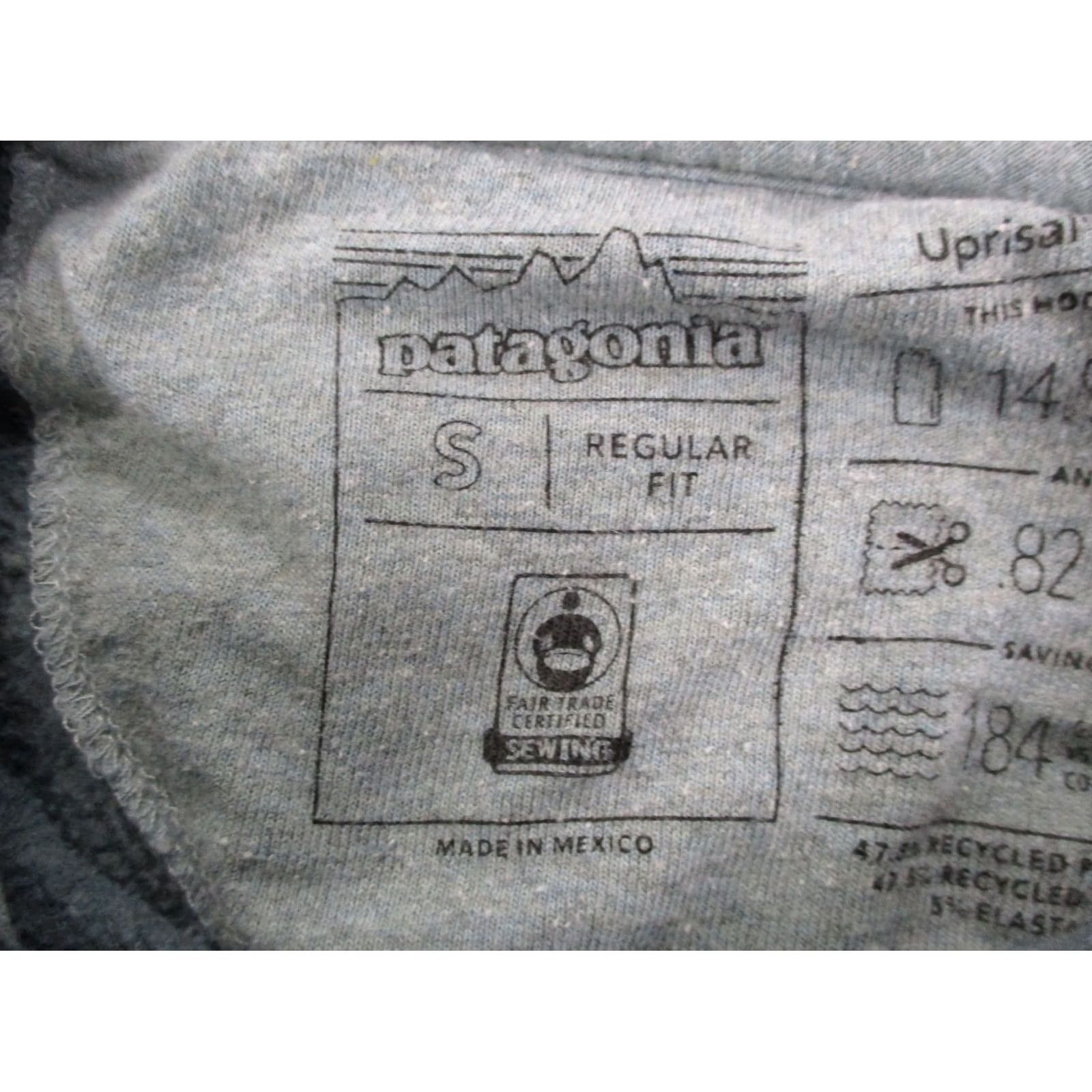 Patagonia Patagonia Hoodie Womens S Gray Uprisal Bear Camping Active Jacket Hiking 39556 Size S / US 4 / IT 40 - 7 Thumbnail