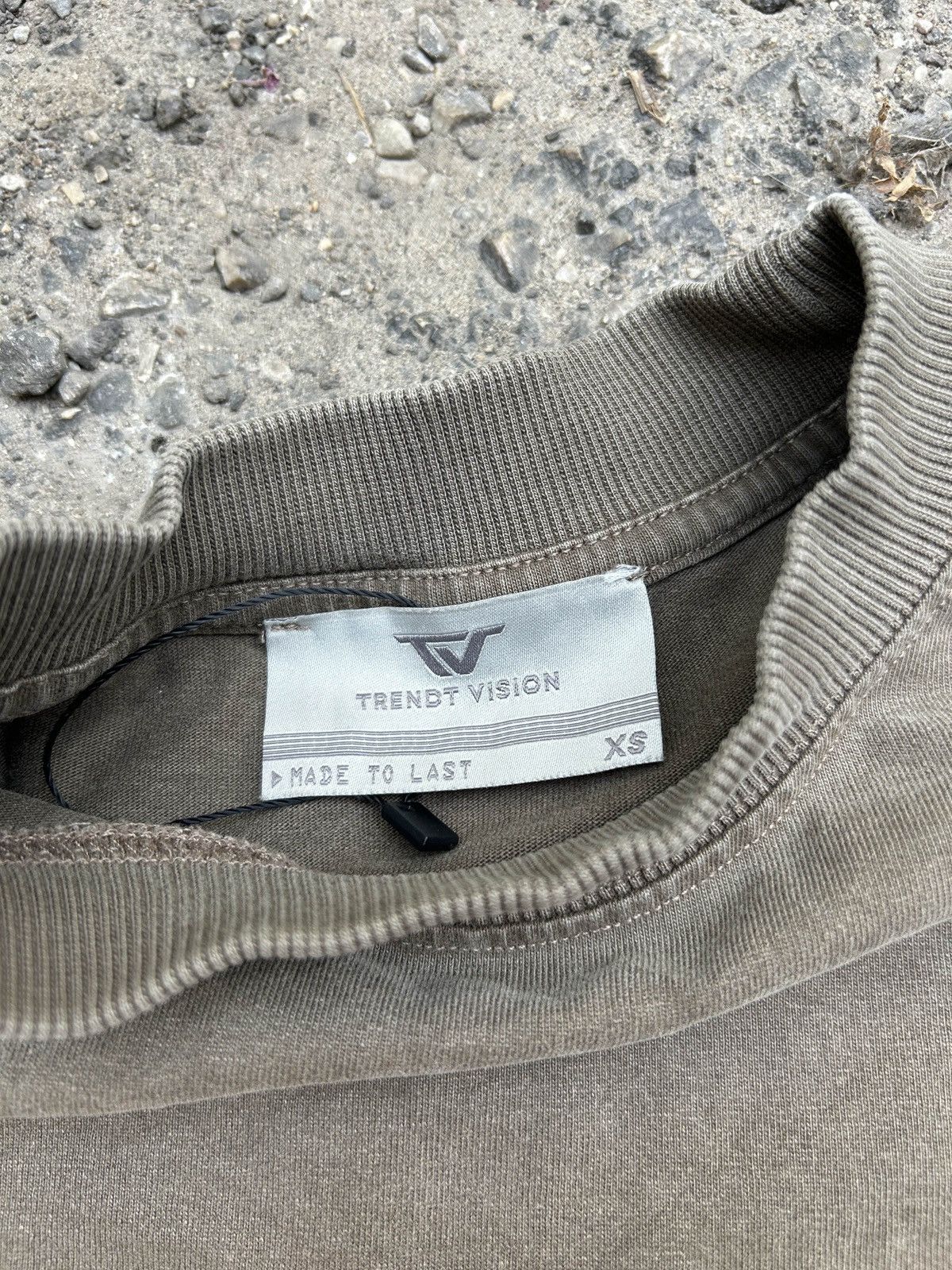 Trendt Vision Trendt Vision Mud Brown Tee Size US XS / EU 42 / 0 - 3 Thumbnail