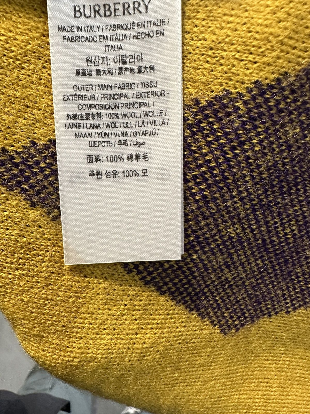 Burberry Burberry Argyle check pattern knitted skirt Size 24" / US 00 / IT 34 - 6 Thumbnail