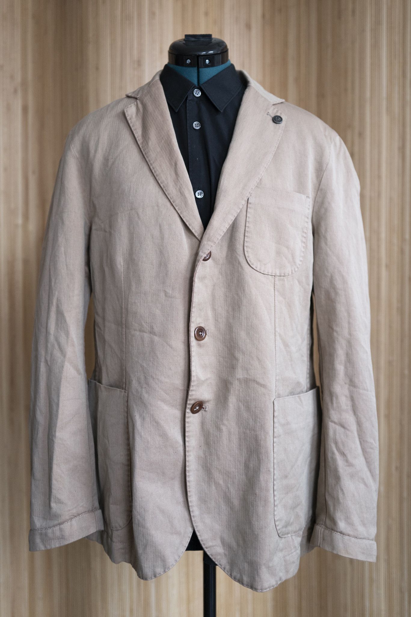 image of C P Company Khaki Blazer, Men's (Size Large)