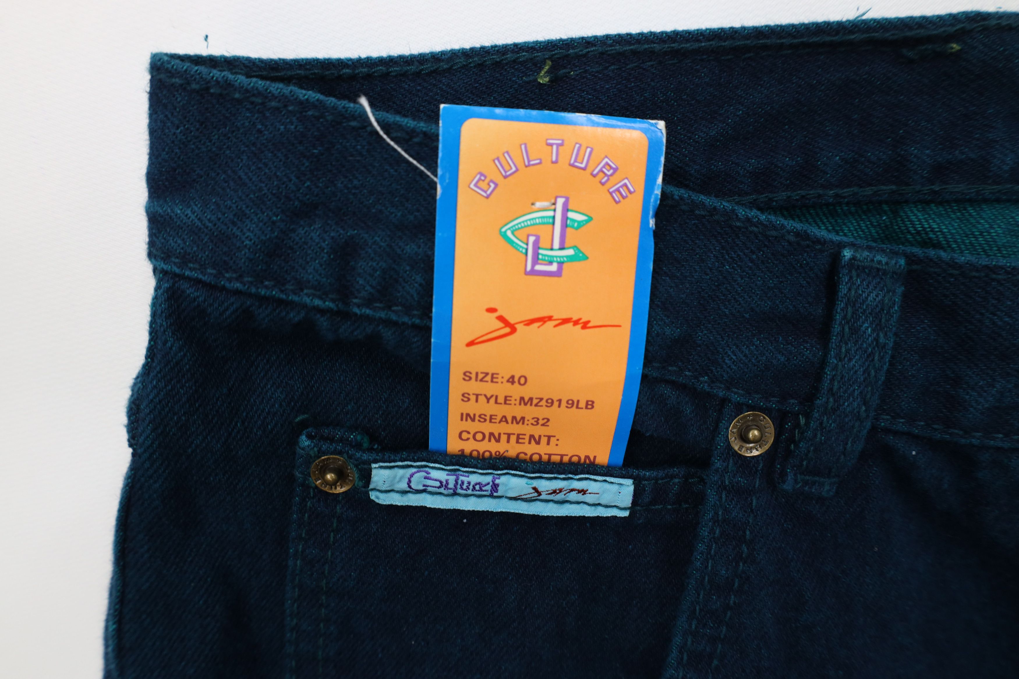 Vintage Deadstock Vintage 90s Streetwear Overdye Skateboard Jeans Size US 40 / EU 56 - 5 Thumbnail