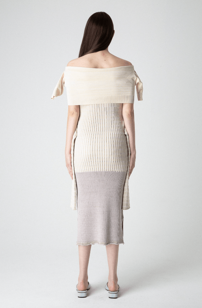 Maison Margiela $890 MM6 Maison Margiela Ribbed Dress Size S / US 4 / IT 40 - 3 Thumbnail
