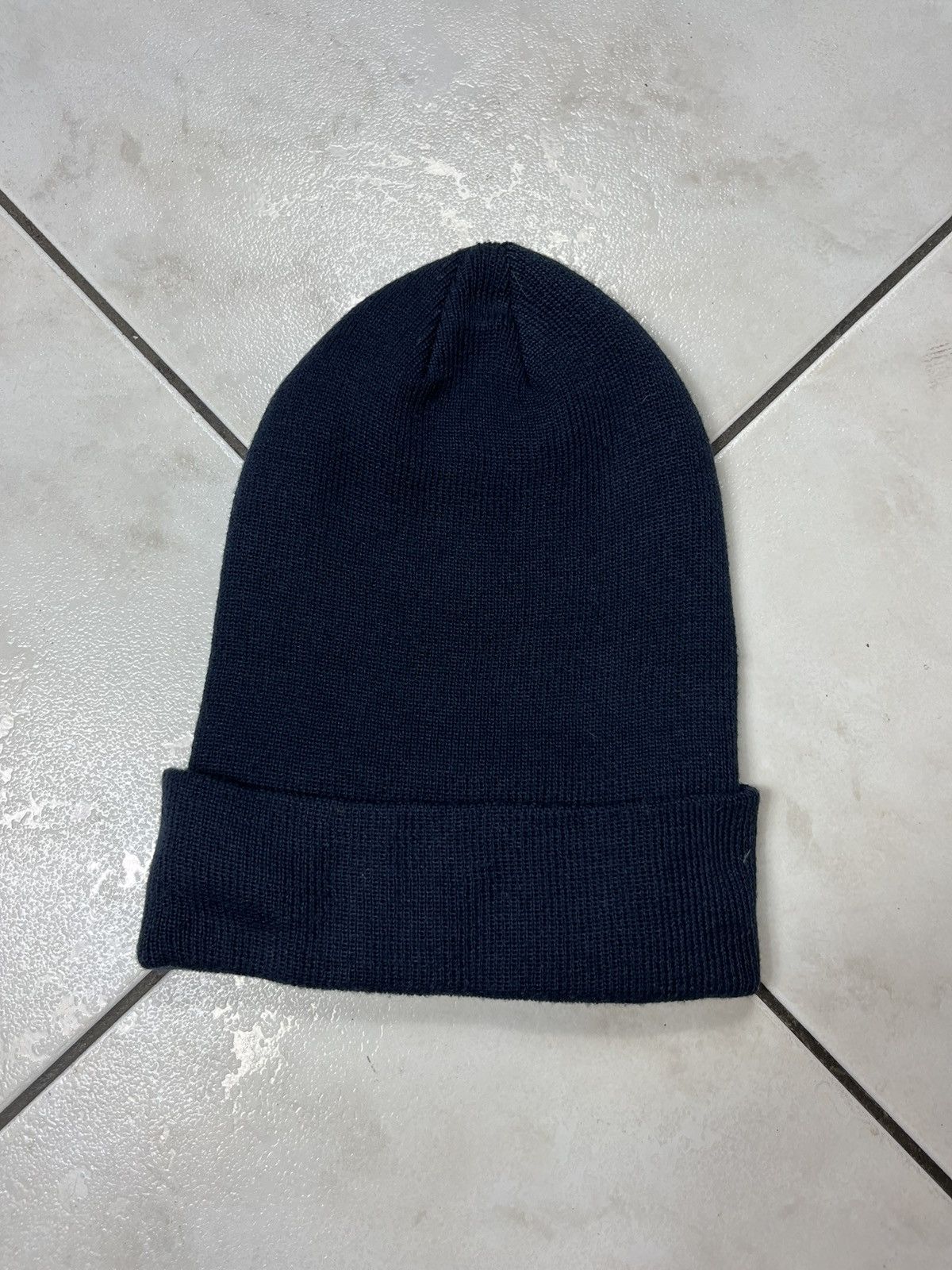 Haglofs Haglofs aze beanie recycled hat classic big logo navy Size ONE SIZE - 8 Thumbnail