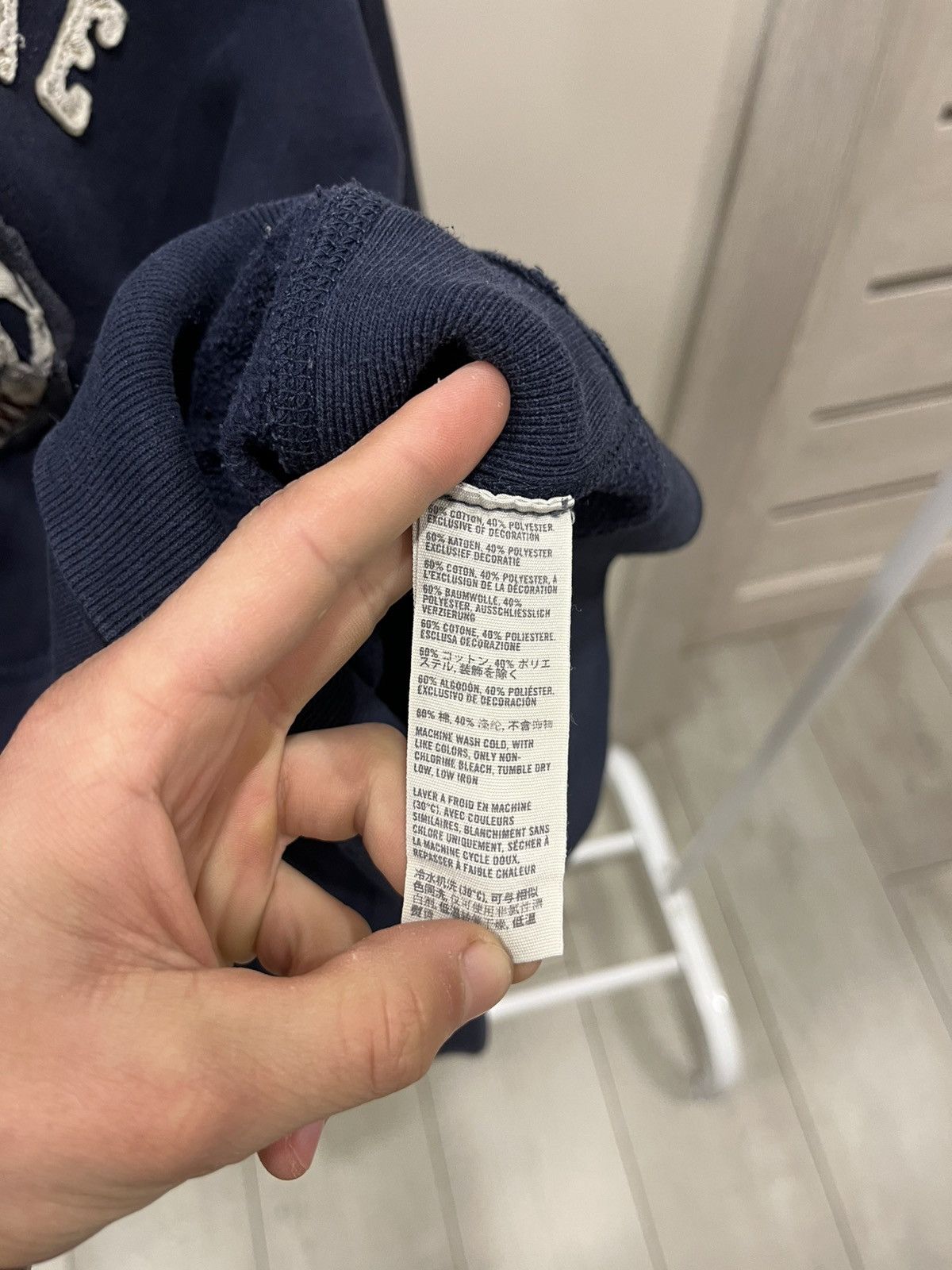 Abercrombie & Fitch Abercrombie Fitch New York 1892 Women’s Hoodie Long Sleeve Size L / US 10 / IT 46 - 5 Thumbnail