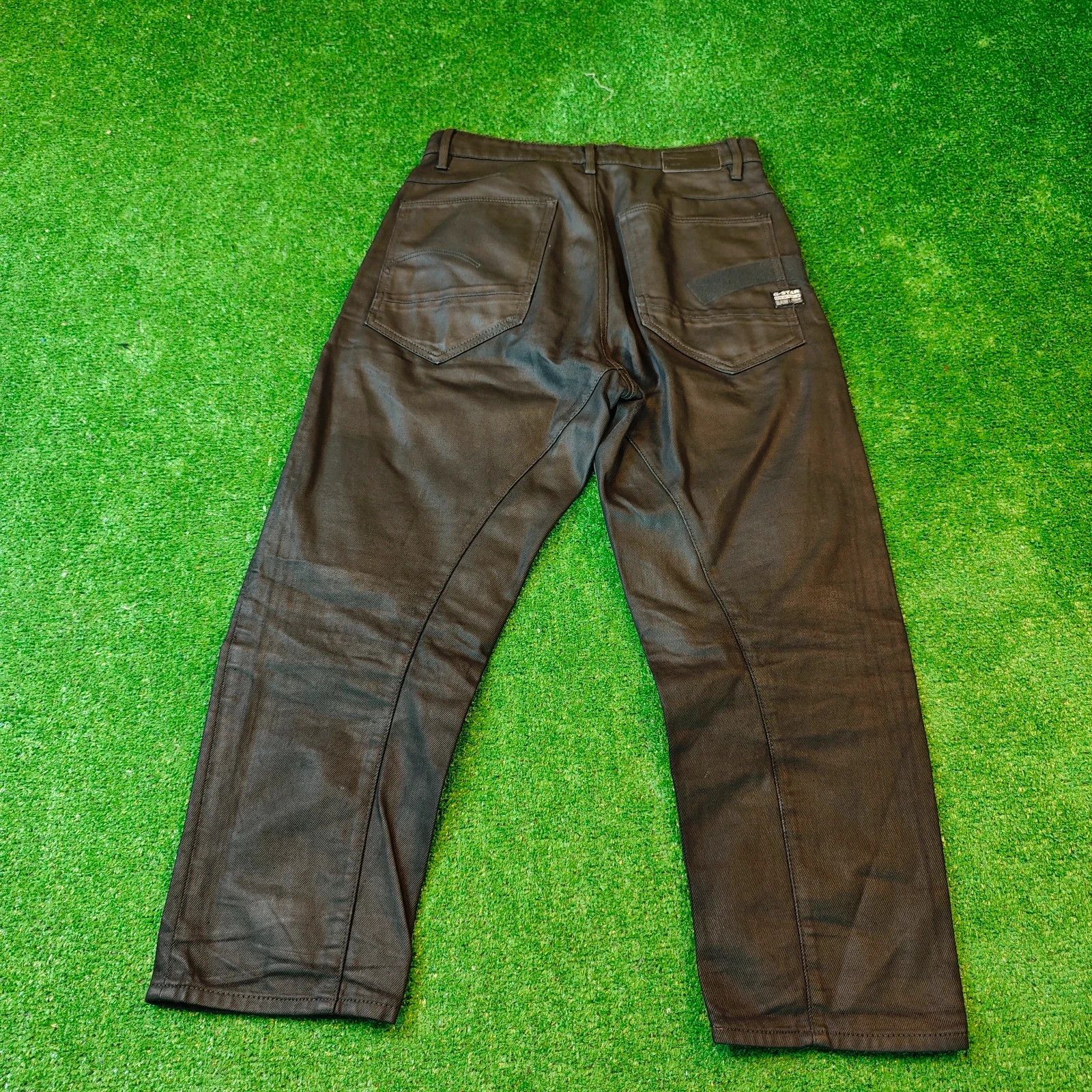 G-Star G-star C-staq Jeans Womens 27x32 black 3D boyfriend crop Size 27" / US 4 / IT 40 - 2 Thumbnail