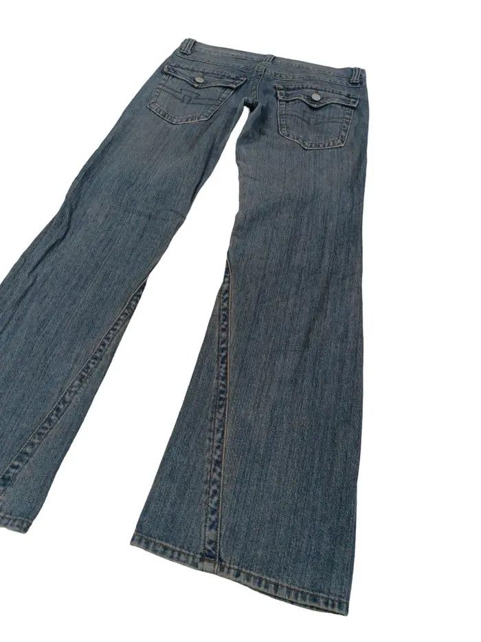 Japanese Brand Japanese branded blue fLARE Size US 34 / EU 50 - 5 Thumbnail