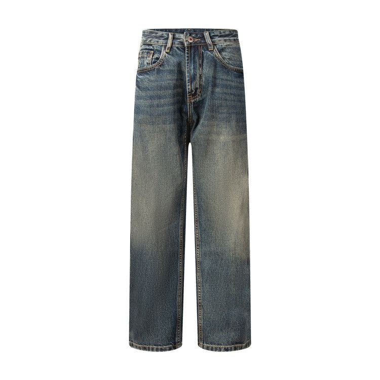 Japanese Brand × Jean Washed distressed vintage gradient jeans Size US 32 / EU 48 - 1 Thumbnail