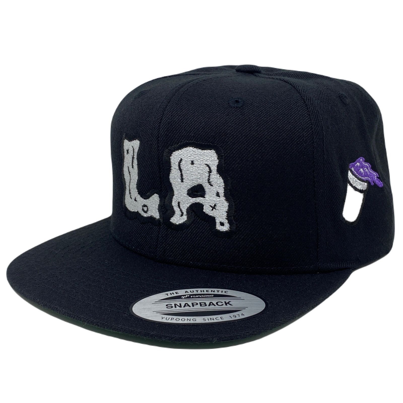 Other Los Angeles Shroom (All White) Snapback Hat Size ONE SIZE - 3 Thumbnail