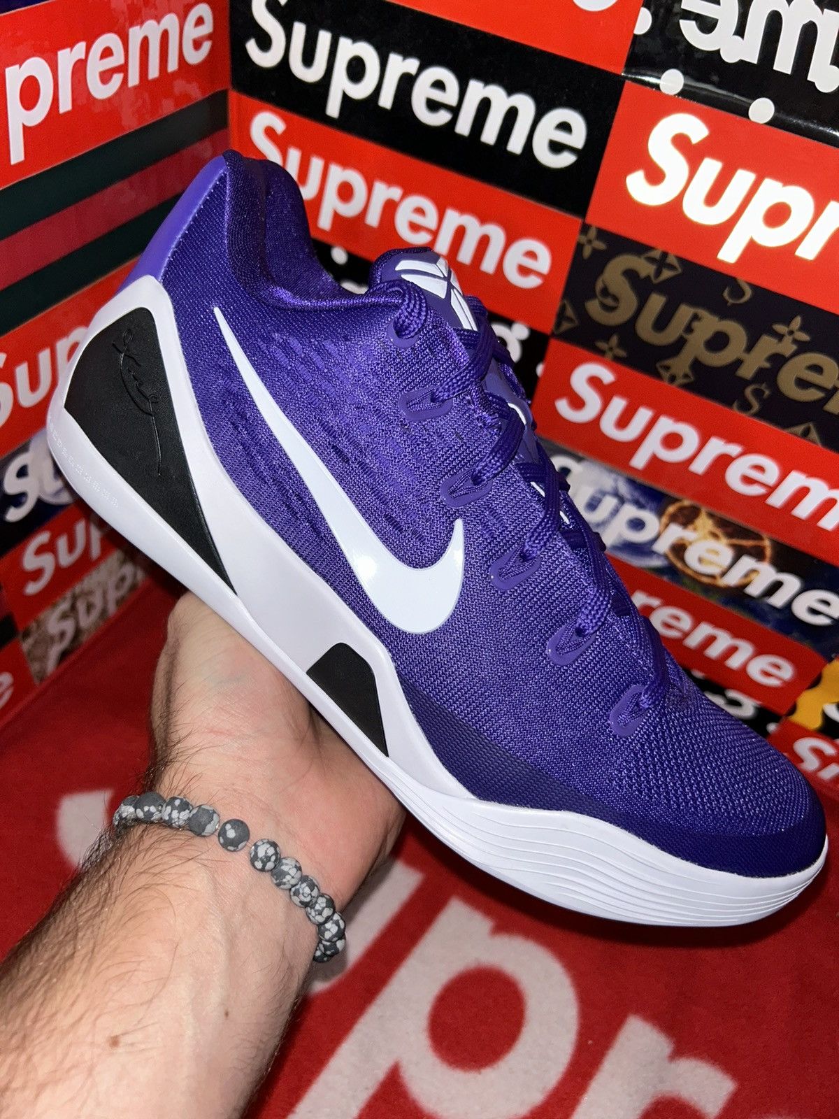 Nike Nike Kobe 9 Elite Low EM TB Court Purple IH5095-500 10 NEW Size US 10 / EU 43 - 8 Thumbnail