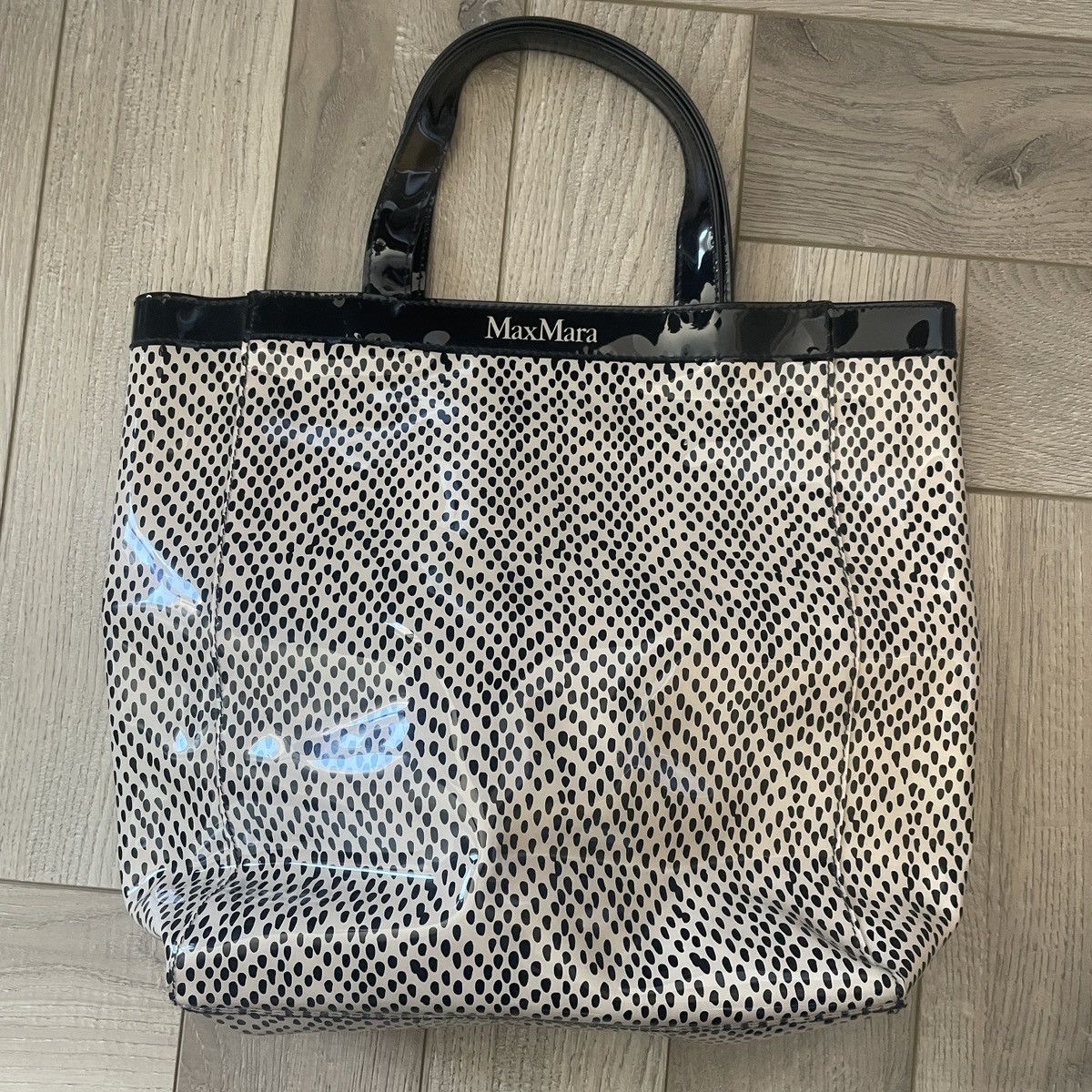 Max Mara Max Mara Mainline Waterproof PVC Tote Bag Size ONE SIZE - 2 Thumbnail