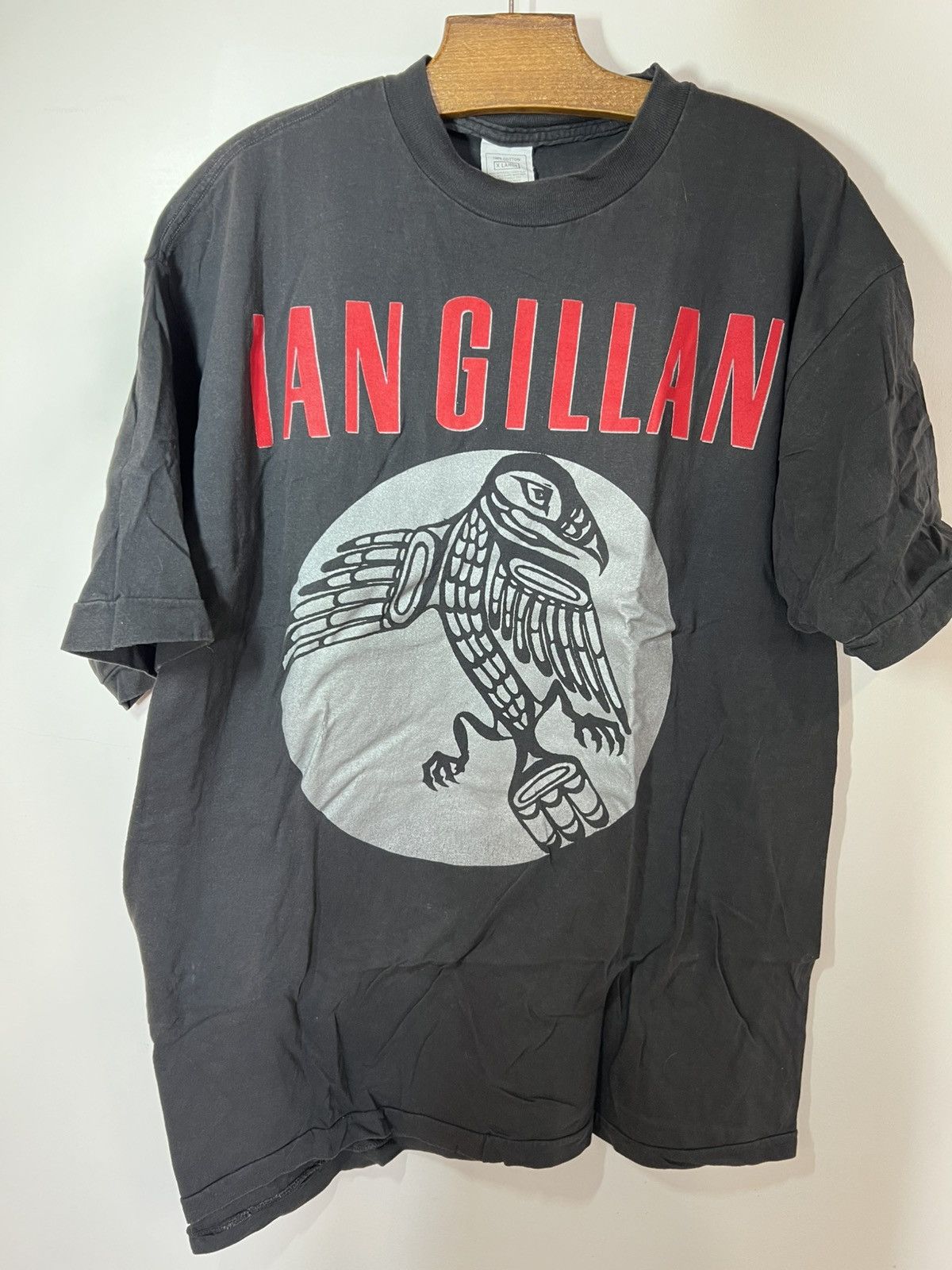 Band Tees vintage ian Gillan tour shirt 90s Size US XL / EU 56 / 4 - 1 Thumbnail