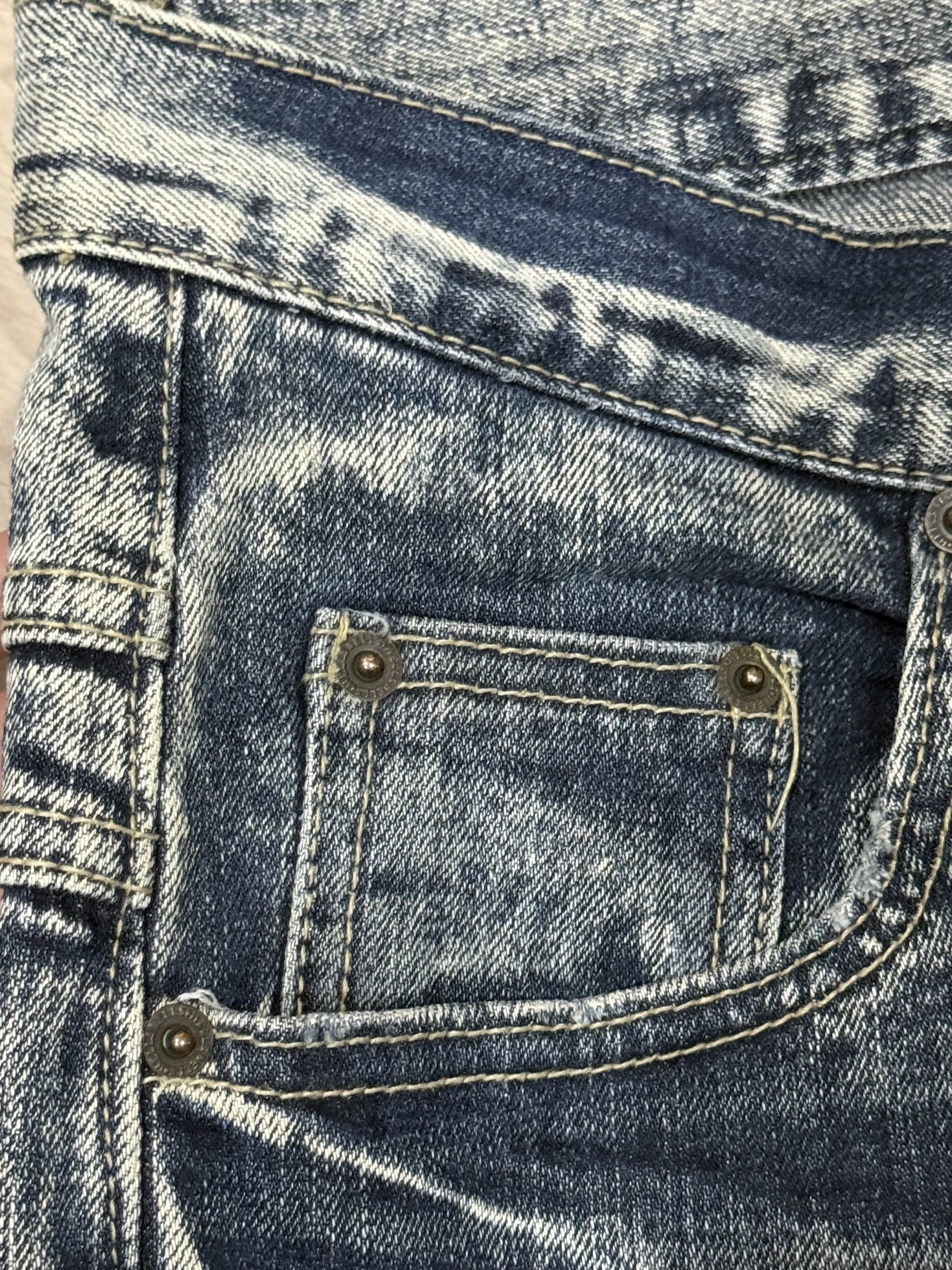 Japanese Brand Hells Bells Designer Denim Size US 30 / EU 46 - 5 Thumbnail
