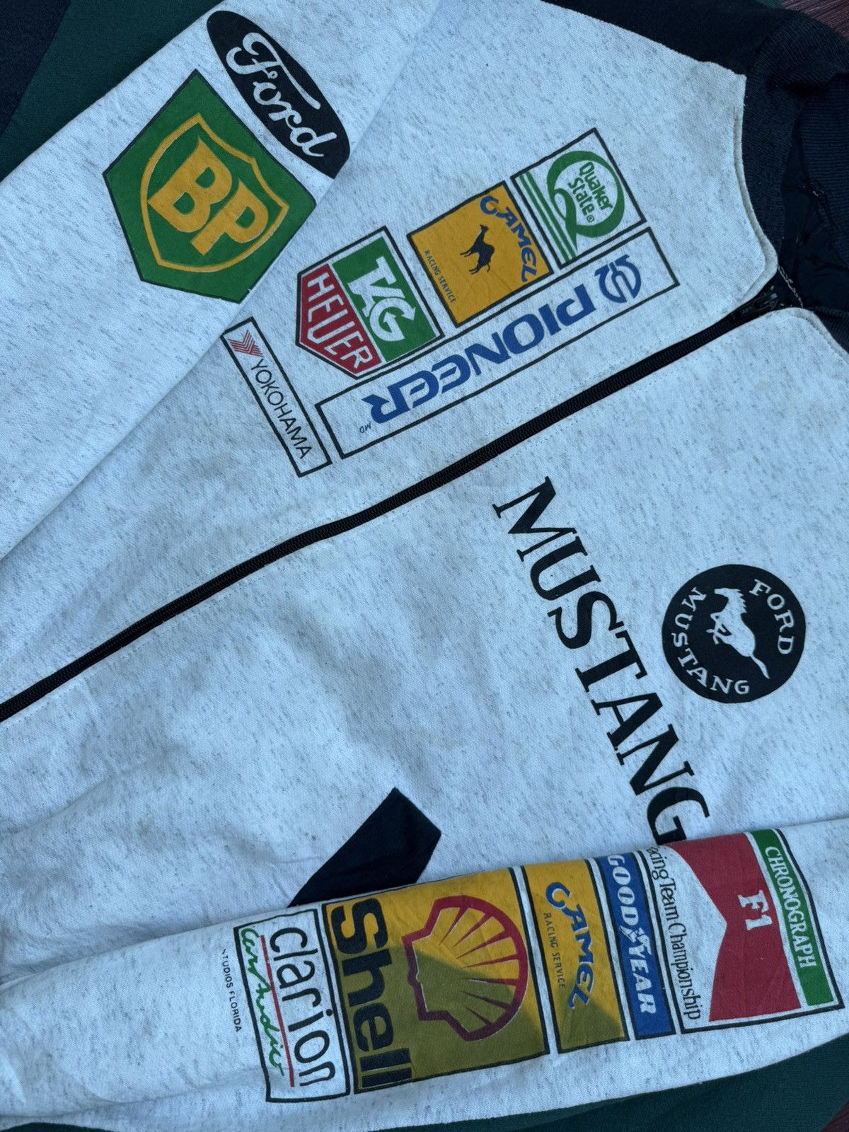 Formula 1 VERY RARE VINTAGE JACKET FORD MUSTANG RACING TEAM FORMULA 1 Size US XL / EU 56 / 4 - 4 Thumbnail