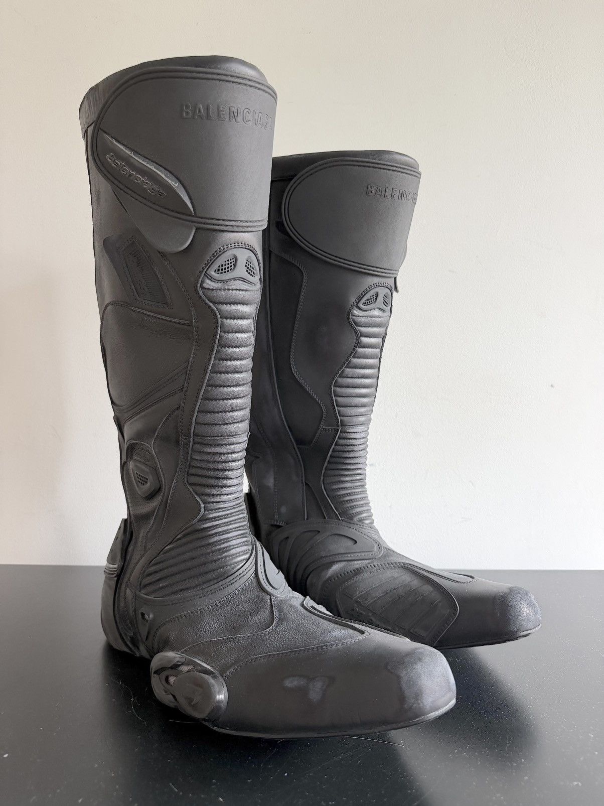 Balenciaga New Winter 23 Biker Boots (46) Size US 13 / EU 46 - 3 Thumbnail