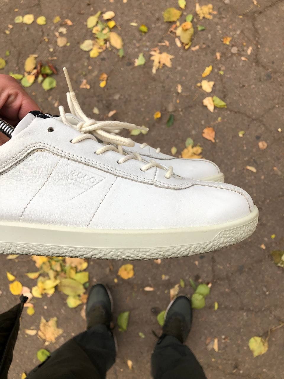 Ecco VERY RARE ECCO DANISH DESIGN LEATHER SNEAKERS DESIGNER DELUX Size US 8 / EU 41 - 12 Thumbnail