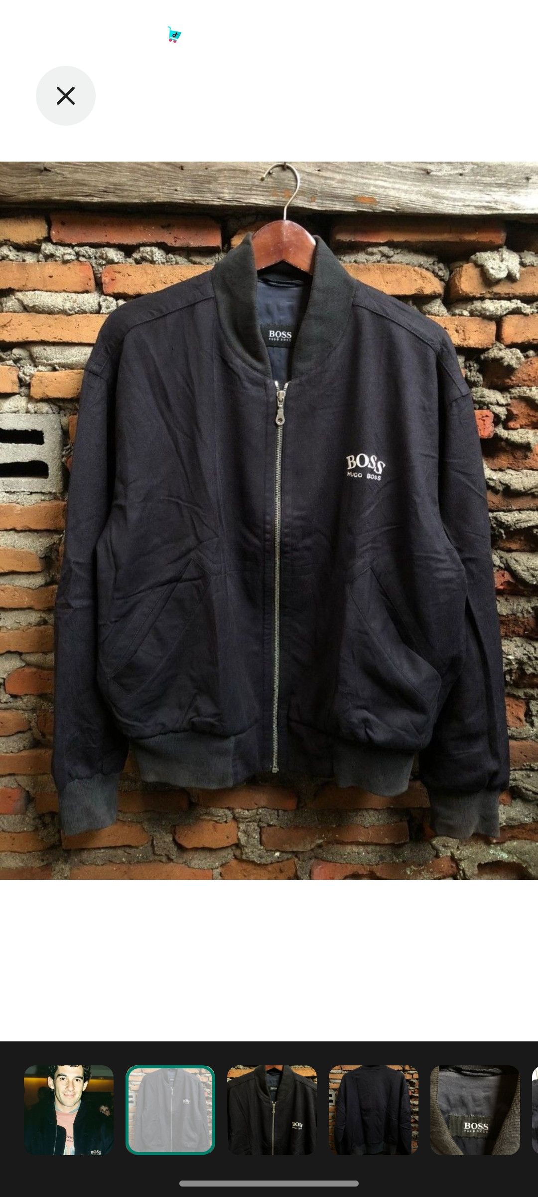 Hugo Boss Vintage bomber jacket hugo boss x loro piana Size US L / EU 52-54 / 3 - 1 Thumbnail