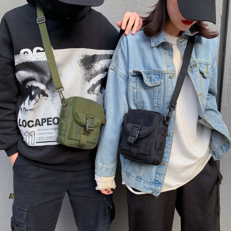 Japanese Brand × Vintage Y2K military vintage messenger shoulder bag Size ONE SIZE - 7 Thumbnail