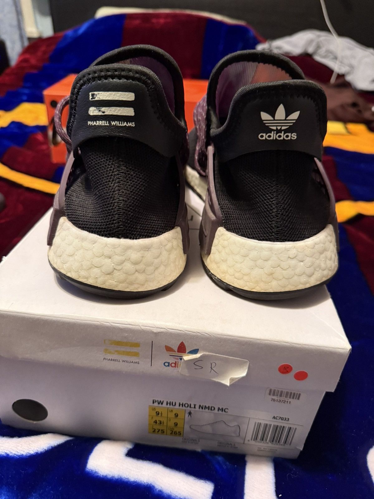 Adidas × Pharrell Pharrell x Adidas NMD Human Race Trail “Equality” Size US 9.5 / EU 42-43 - 5 Thumbnail