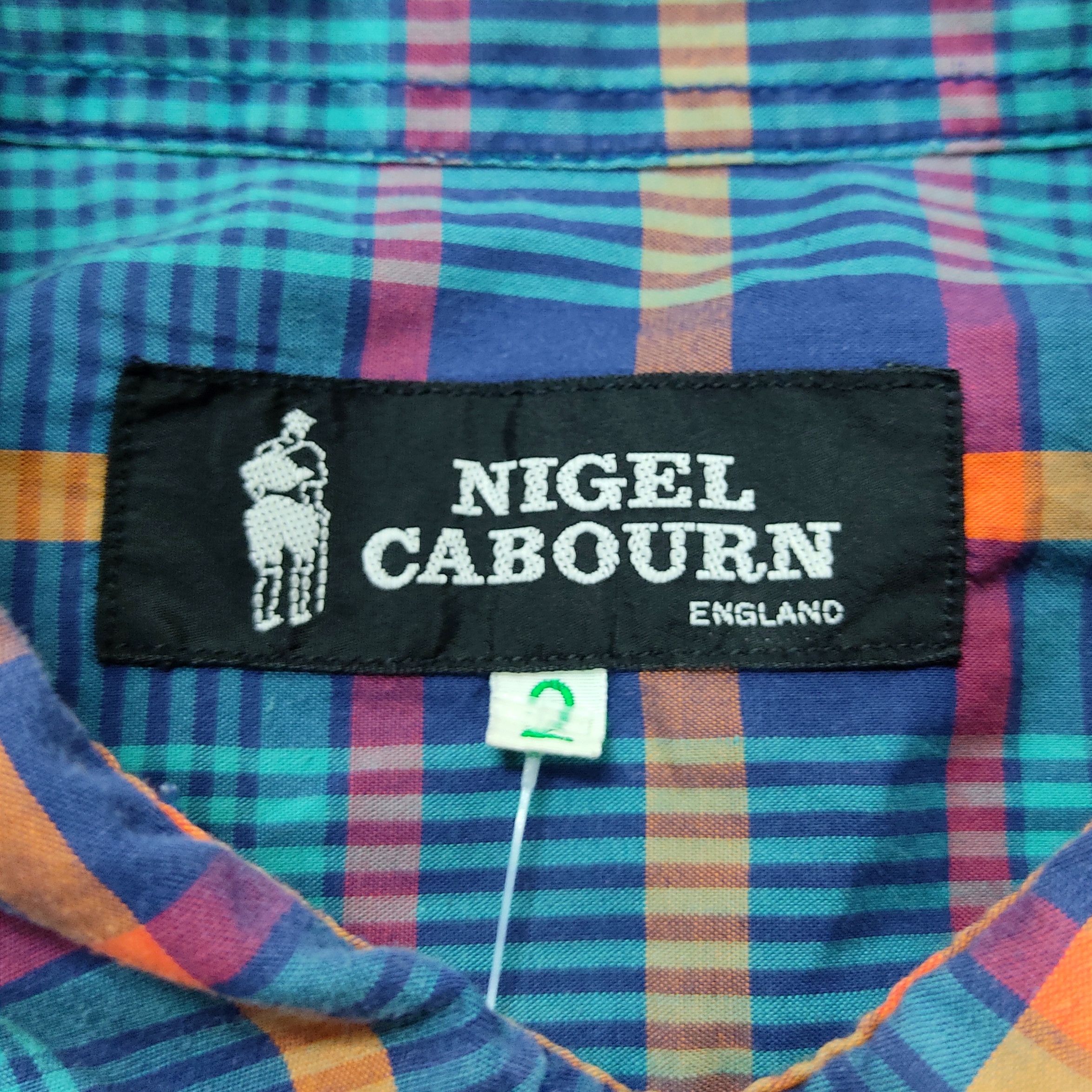 Nigel Cabourn NIGEL CABOURN Plaid Check Shirts Size US L / EU 52-54 / 3 - 5 Thumbnail