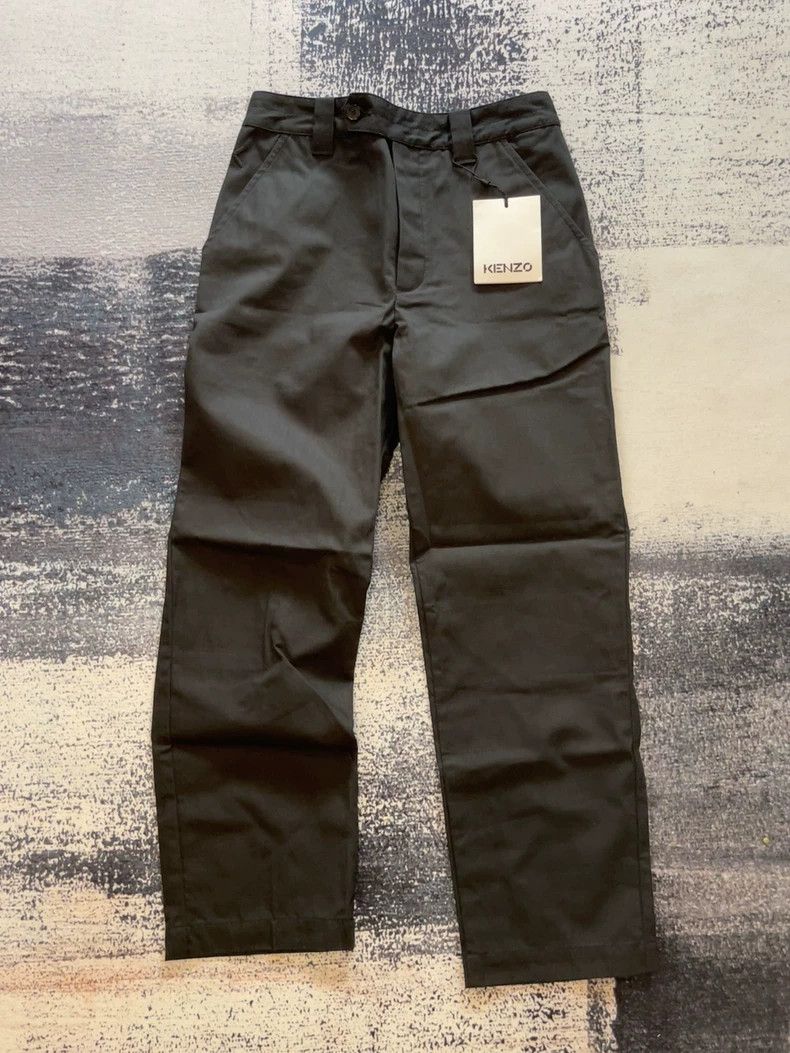 Kenzo KENZO size46/38 Men's runway wide-leg canvas trousers Size US 38 / EU 54 - 1 Thumbnail