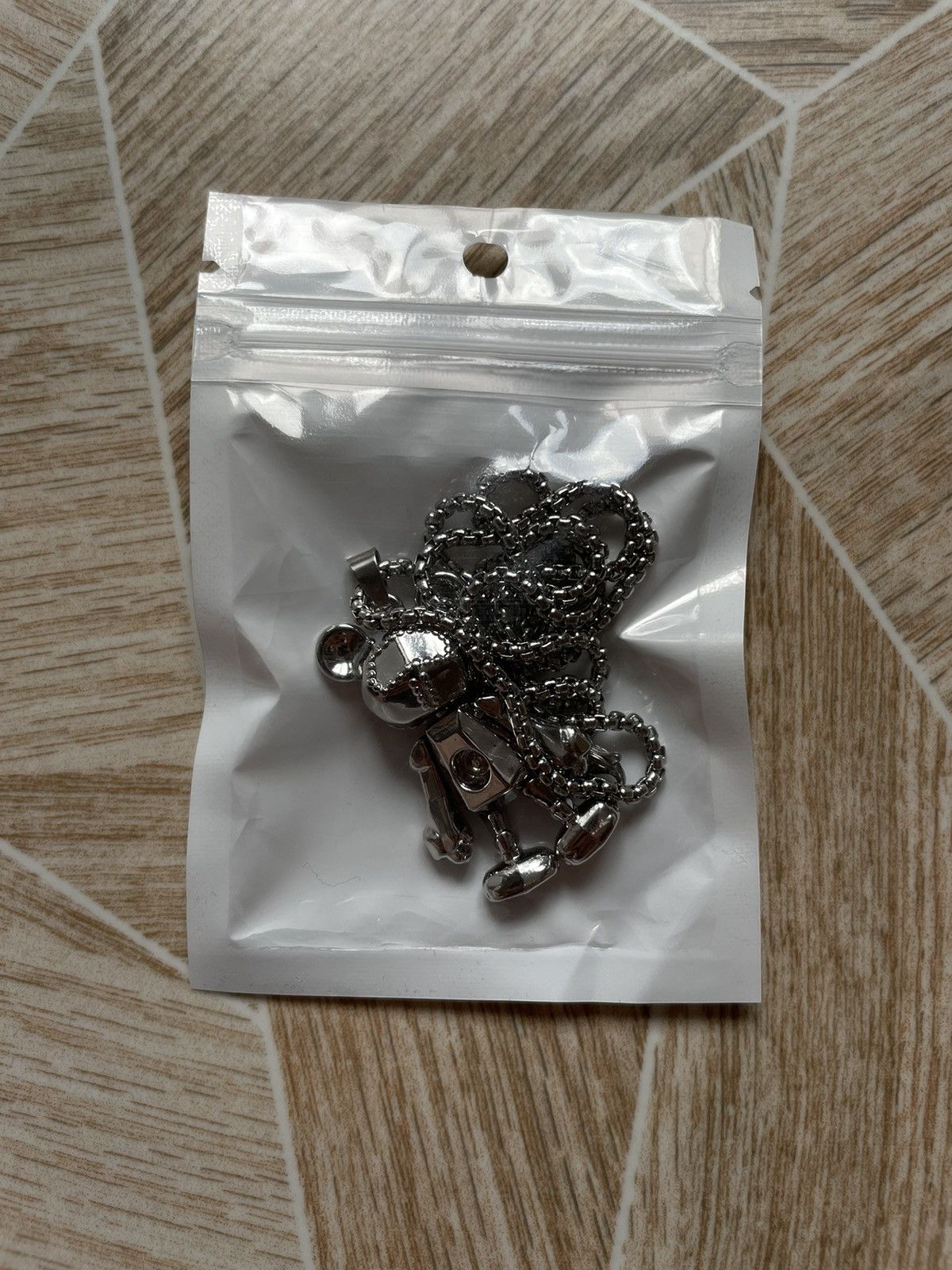 Japanese Brand × Jewelry Very Rare Avant Garde Y2K Chain Dots Logo Toy Bear Necklaces Size ONE SIZE - 5 Thumbnail