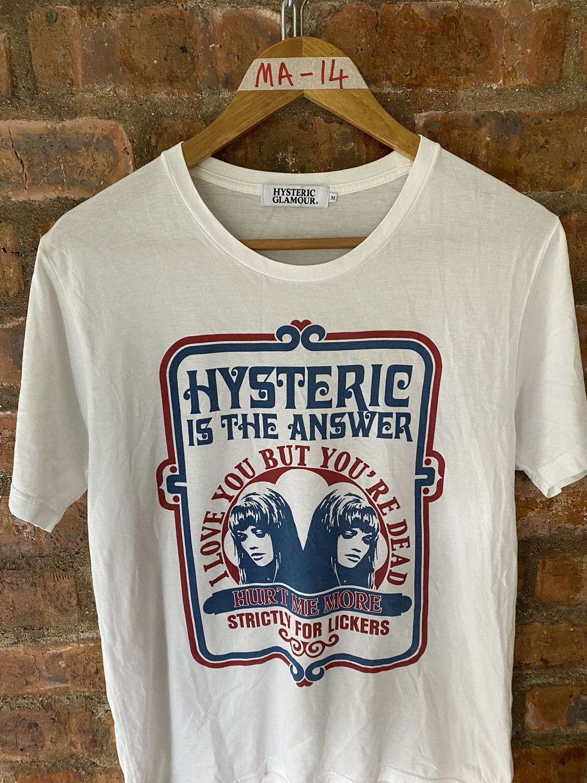 Hysteric Glamour Vtg Hysteric is The answer Pin up girl Size US M / EU 48-50 / 2 - 3 Thumbnail