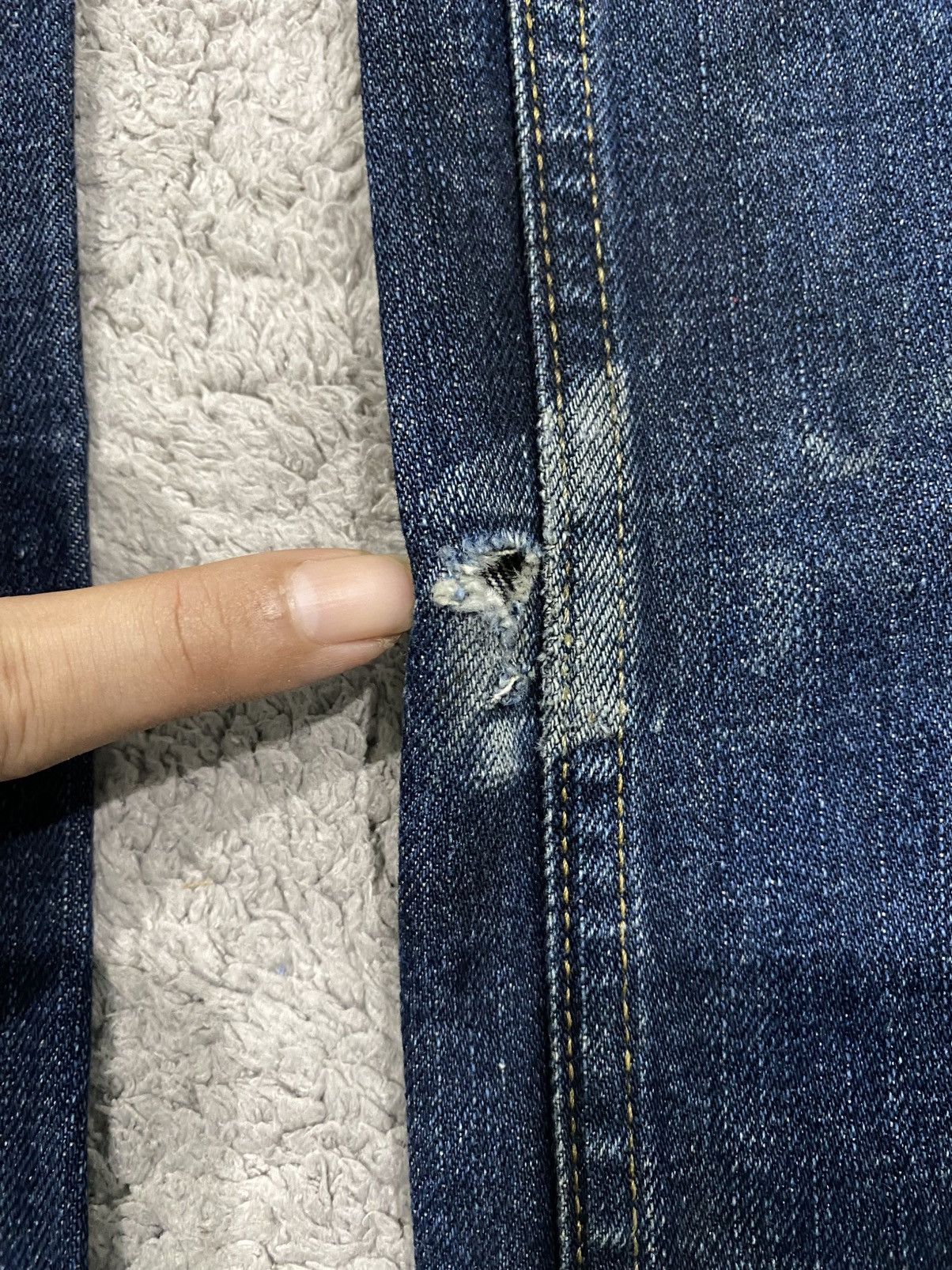 Tornado Mart NEED GONE ‼️ Rattle Trap Distressed Rusty Denim Jeans Punk Size US 31 - 5 Thumbnail