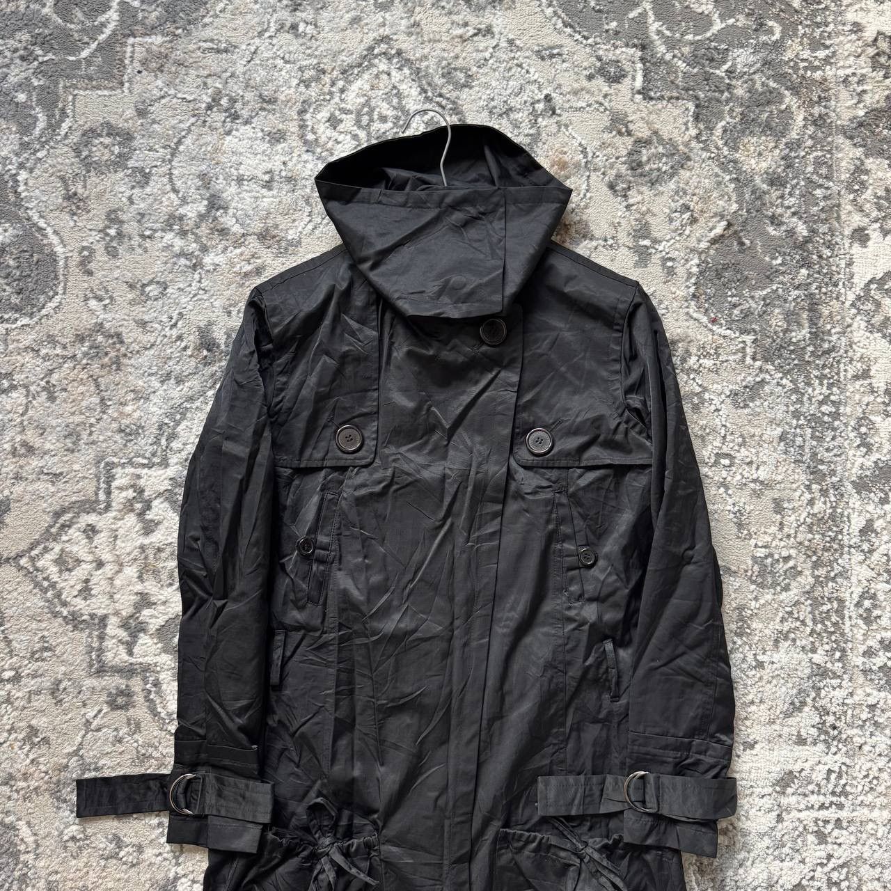 Stussy Stussy Coat Trench Raincoat Ninja Goth Nylon Coat Jacket Size M / US 6-8 / IT 42-44 - 11 Thumbnail