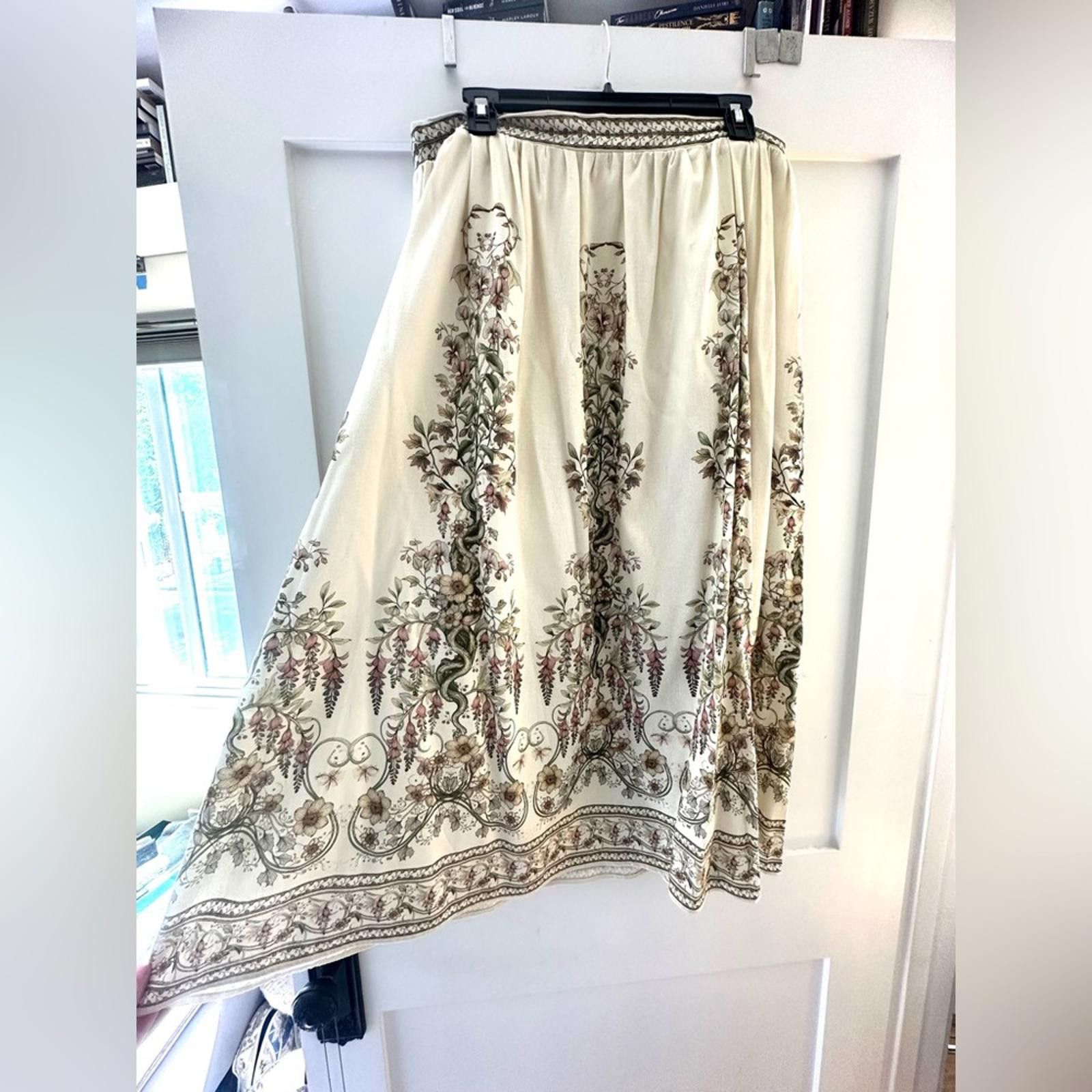 Other MAX STUDIO Floral Garden Maxi Skirt - Sz. XL Size 40" / US 18 - 6 Thumbnail