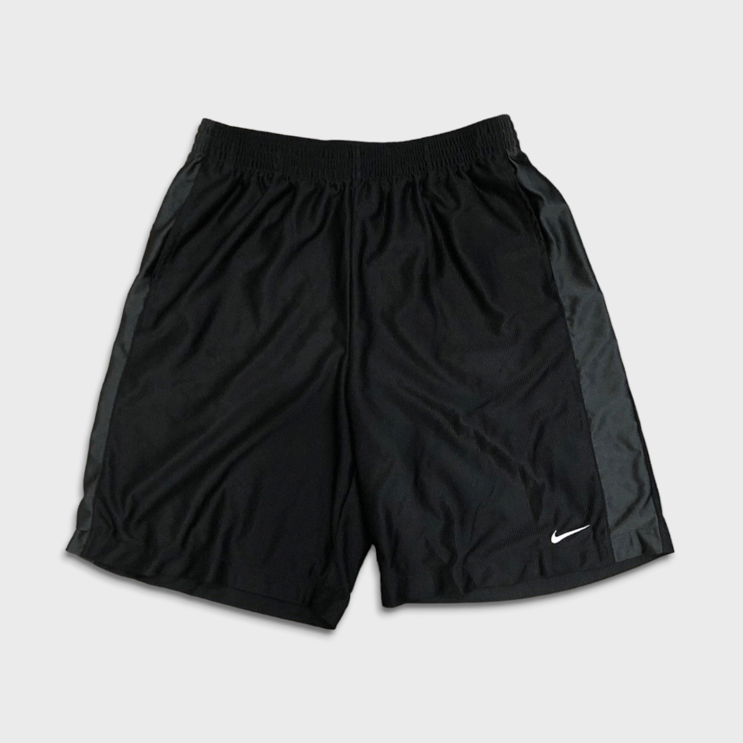 Nike Sportswear Shorts 2XL Black Swoosh Basketball Gym Pants