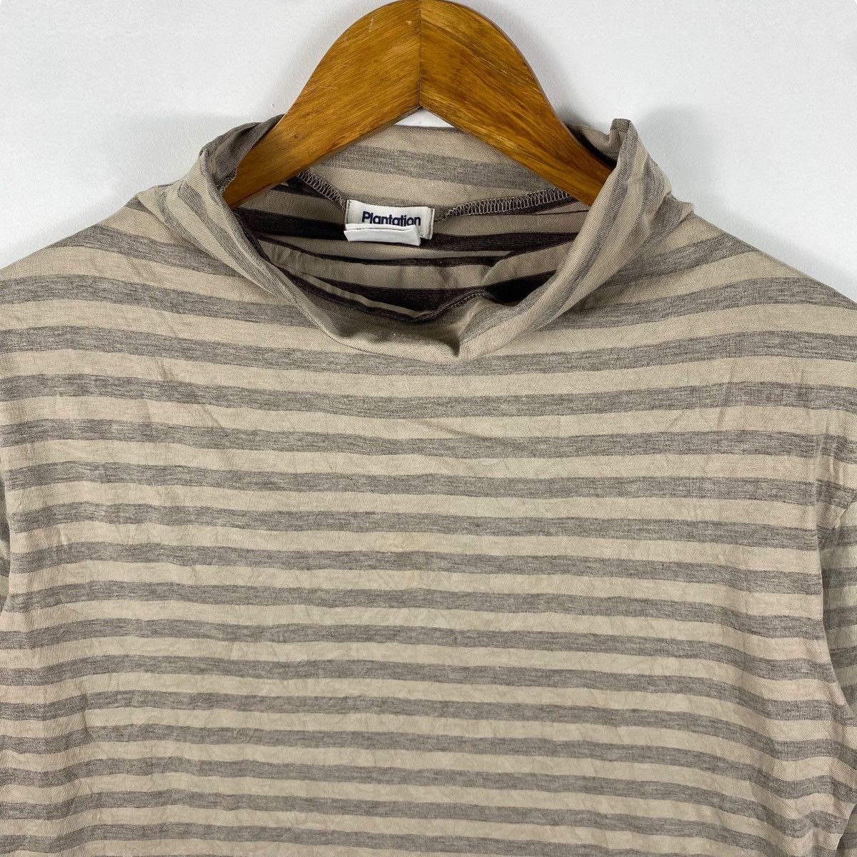 Issey Miyake By Issey Miyake! PLANTATION Striped Longsleeve Tee Shirt Size US M / EU 48-50 / 2 - 2 Thumbnail