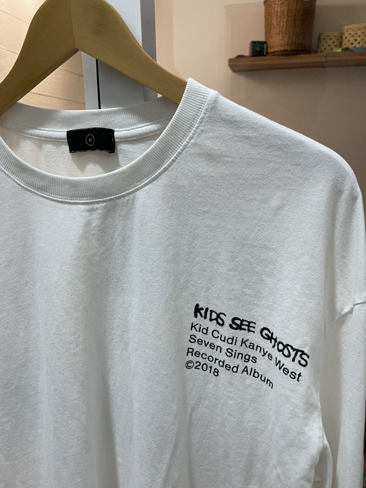 Kid Cudi × Virgil Abloh Kid See Ghost Kid Cudi Kanye Seven Sings Recorded Album©2018 Size US L / EU 52-54 / 3 - 4 Thumbnail