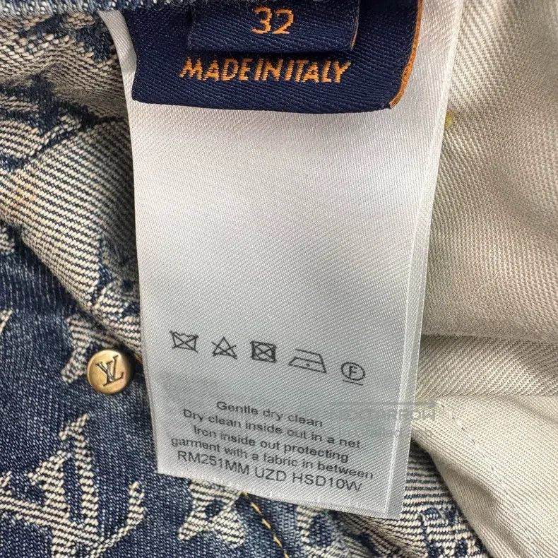 Louis Vuitton Louis Vuitton 25 SS side strip full logo jeans Size US 32 / EU 48 - 4 Thumbnail