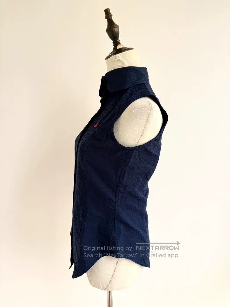 Vivienne Westwood Vivienne Westwood Vintage Blue Striped Saturn Sleeveless V Size M / US 6-8 / IT 42-44 - 3 Thumbnail
